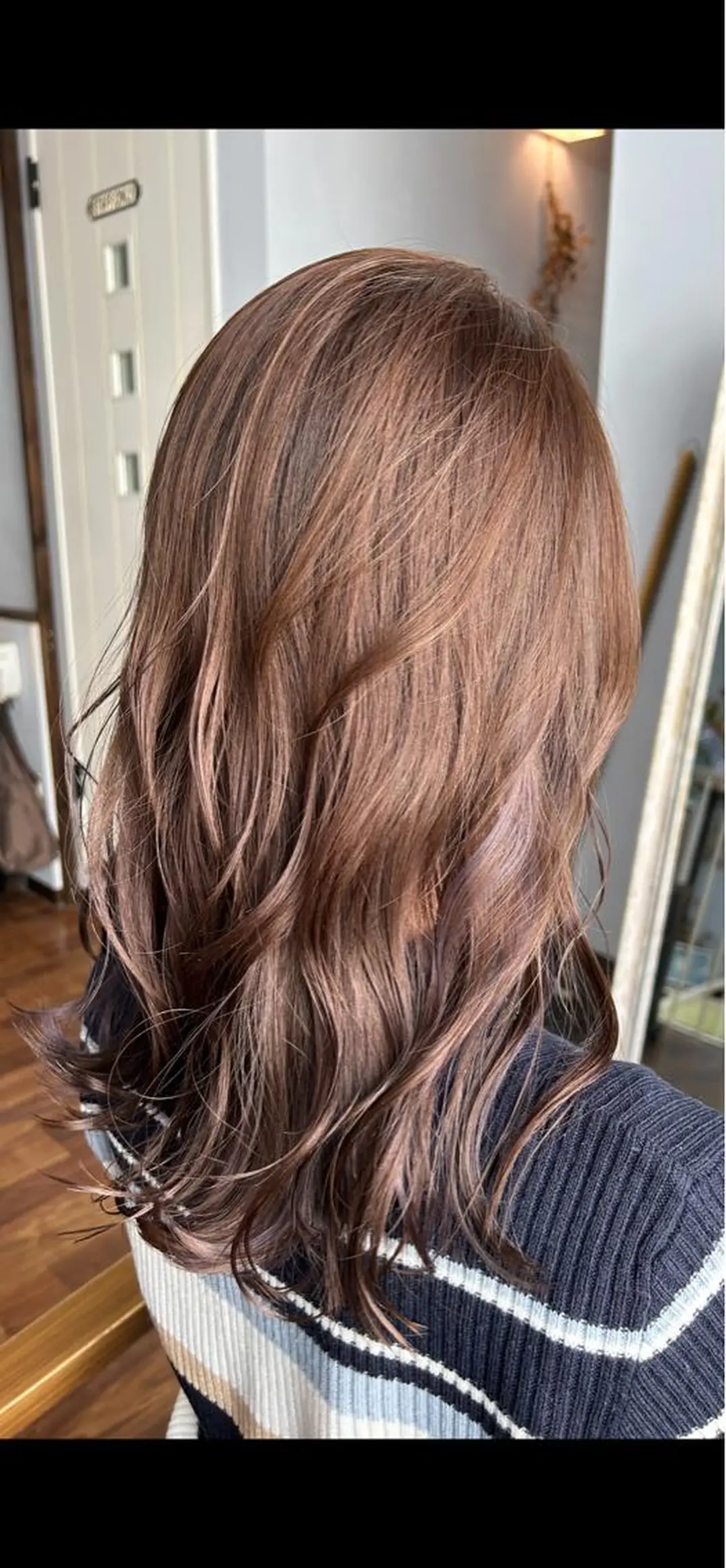 ロング カラー ブリーチ グレージュ パープルカラー パープルグレージュ 🌈美髪✂︎艶色🎨 頭皮改善🍀TAKUのヘアスタイル
