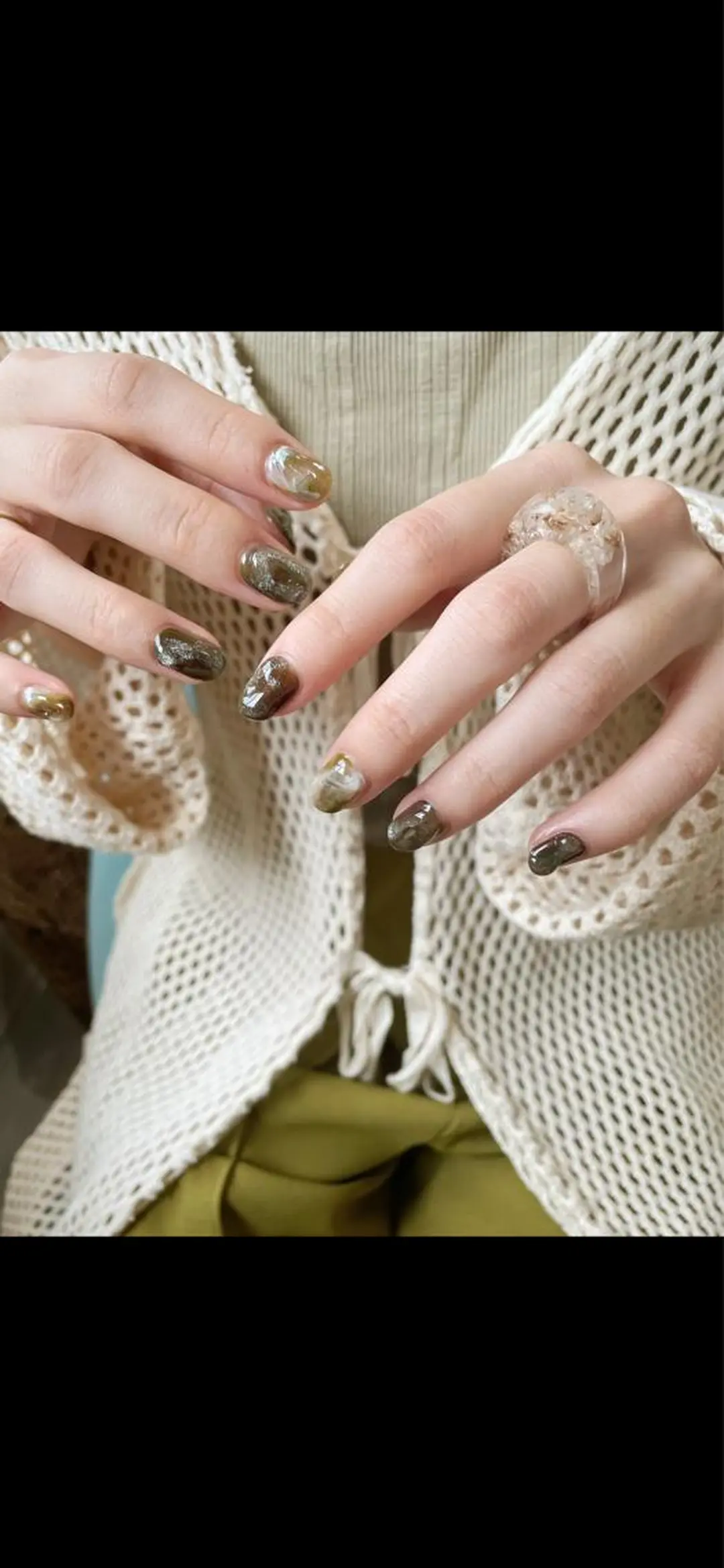 ネイル ハンドネイル 久田 悠佳のネイルデザイン