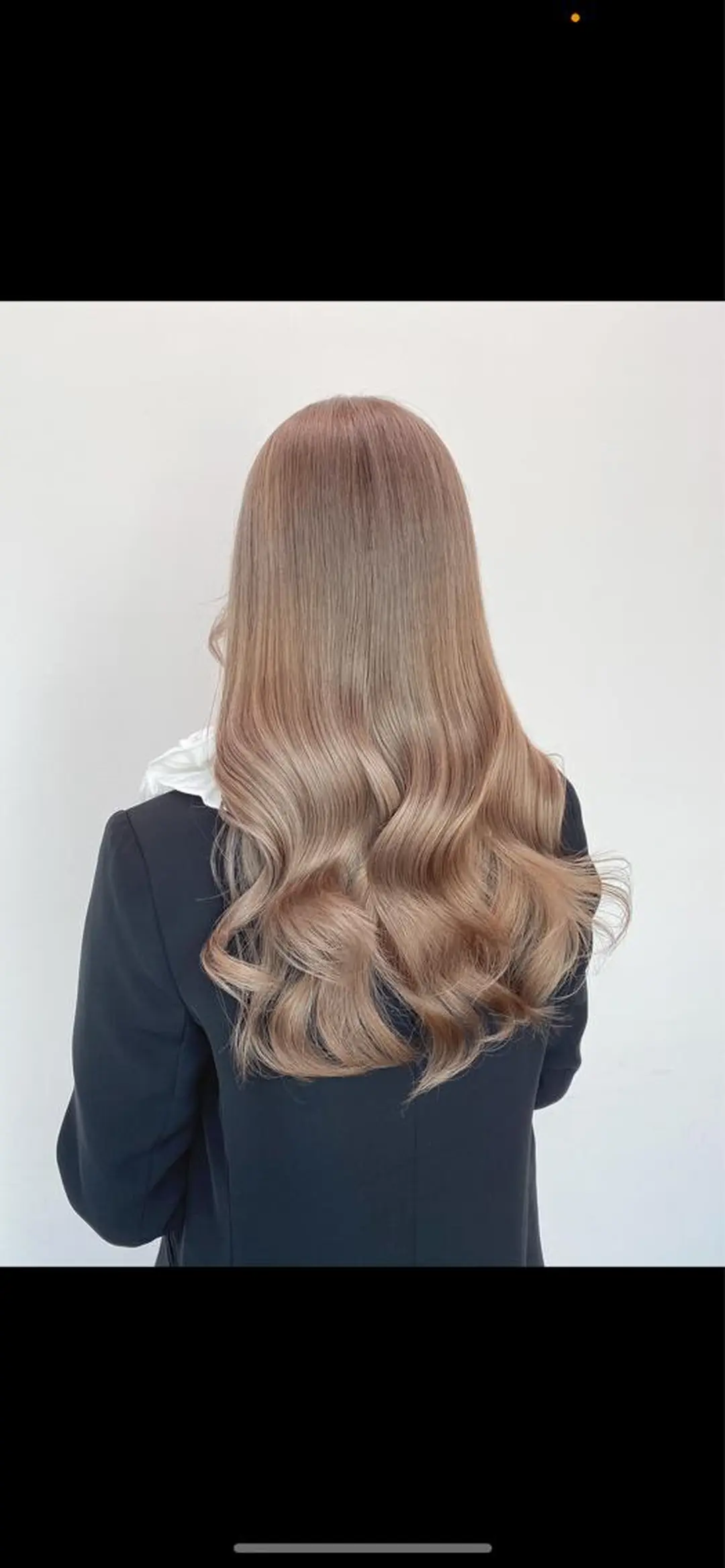 ロング カラー ヘアアレンジ ブロンド トリートメント ヘッドスパ ヘアセット ❄️THEATER 透明感カラー❄️のヘアスタイル