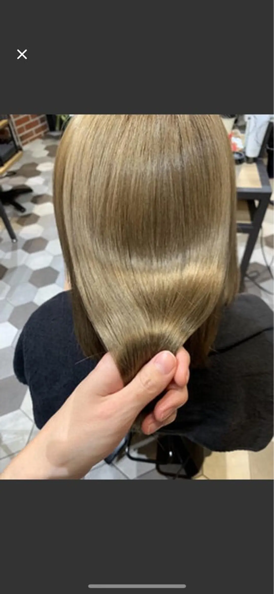 ロング 髪質改善、縮毛矯正 酸性縮毛矯正のヘアスタイル