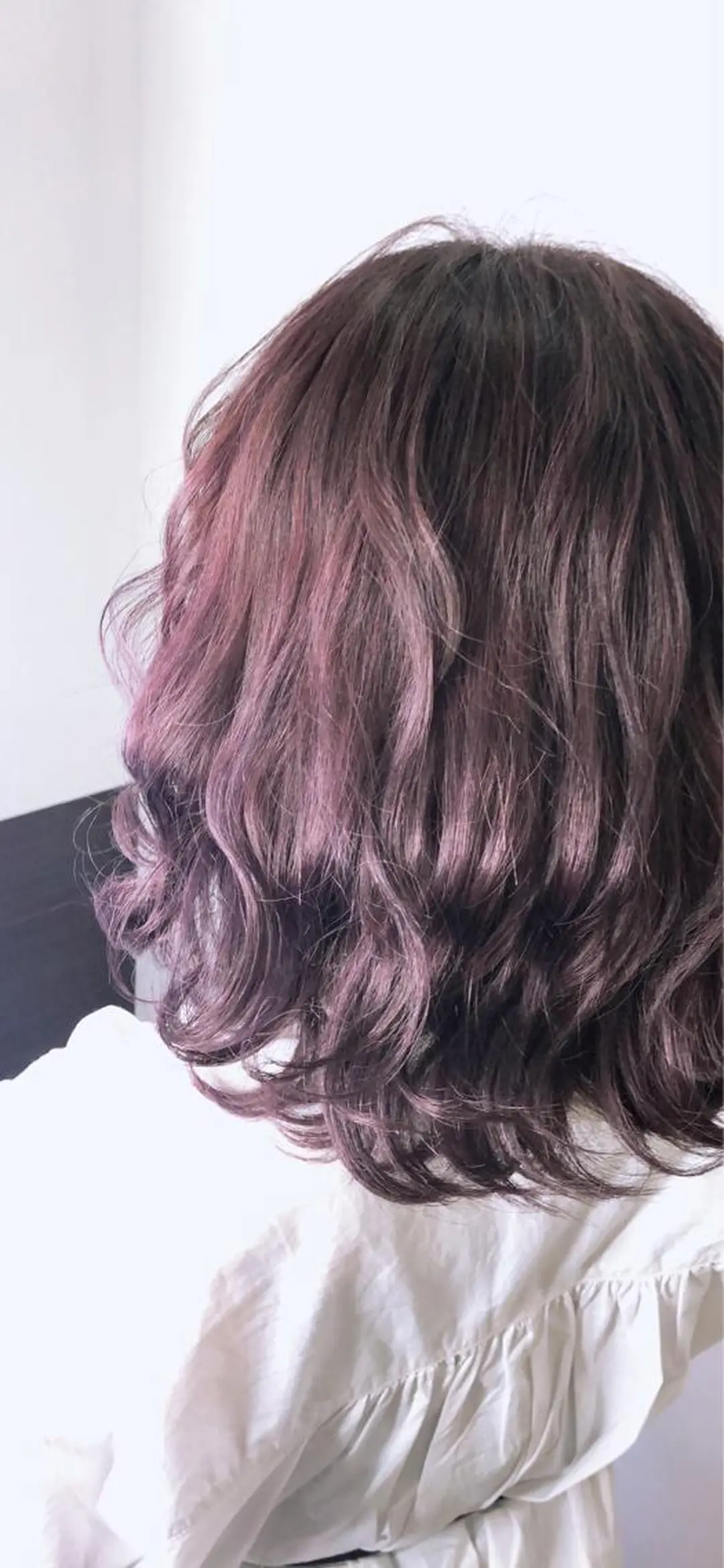 ショート カラー アッシュ ラベンダーカラー ラベンダーアッシュ 🧸プルエクステ❤︎ ネイルKAO🧸のヘアスタイル