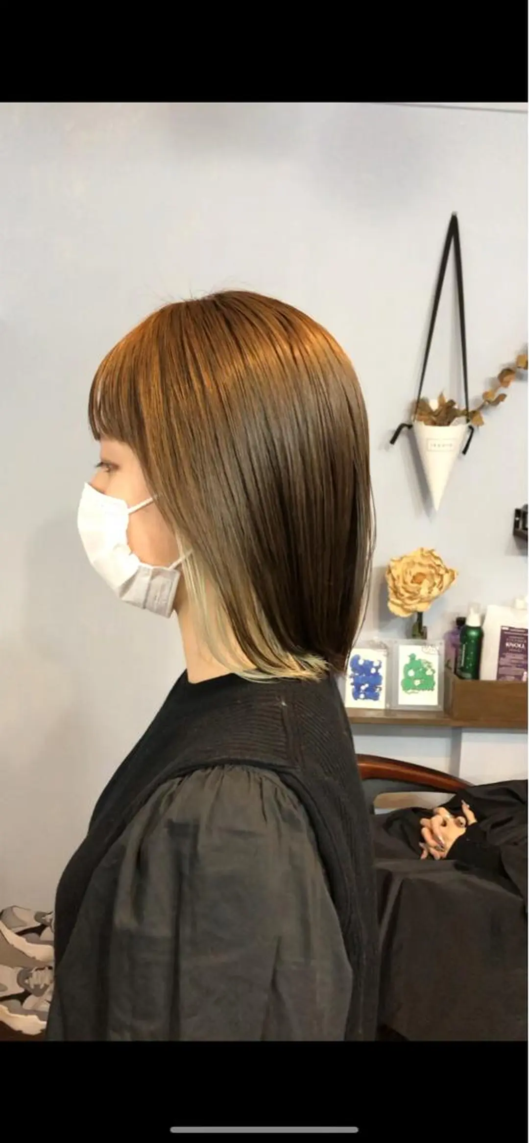 ショート カラー ベージュカラー ブリーチ イヤリングカラー インナーカラー シルバー カット ヘアカラー トリートメント 🌈美髪✂︎艶色🎨 頭皮改善🍀TAKUのヘアスタイル