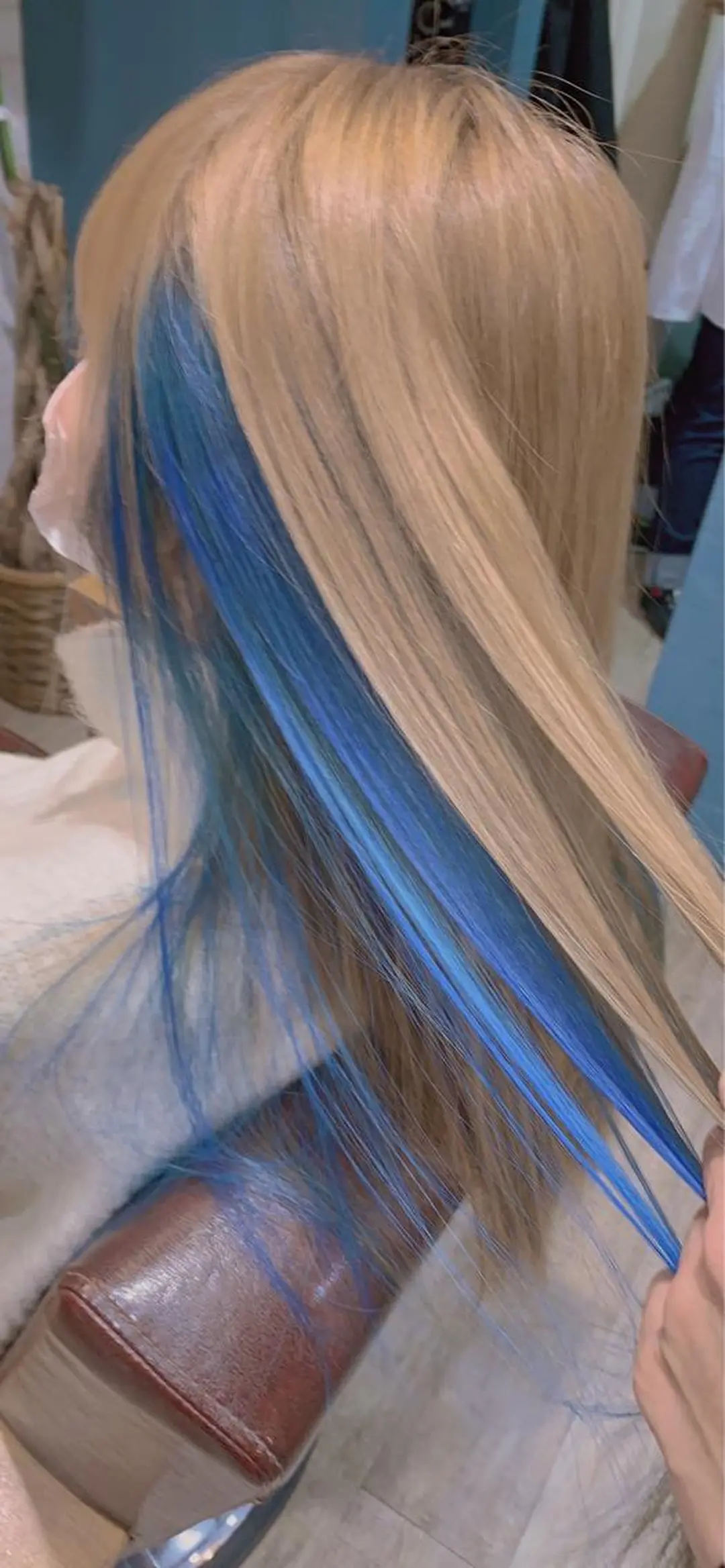 カラー ブリーチ ブルーカラー Blossom大塚 ディレクター永野のヘアスタイル