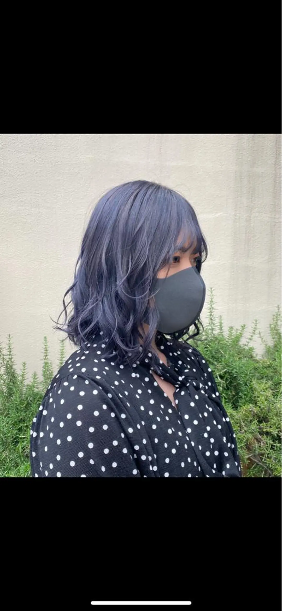 ミディアム カラー ブルーカラー ネイビーカラー Aujuaソムリエ 🎨‎♡HARUのヘアスタイル