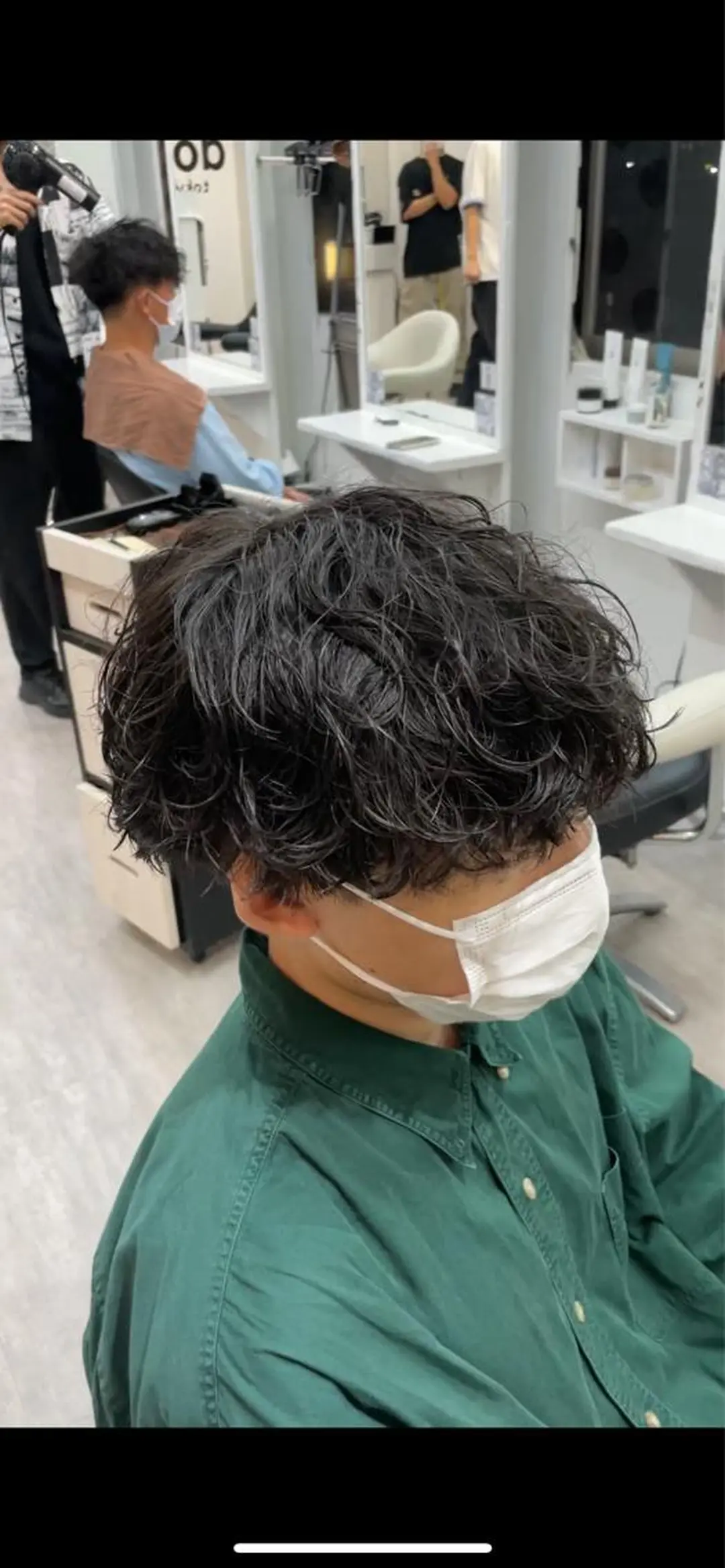 パーマ メンズ メンズパーマ スパイラルパーマ ✨️ツイスパ波巻き特 化小杉澪生✨️のヘアスタイル