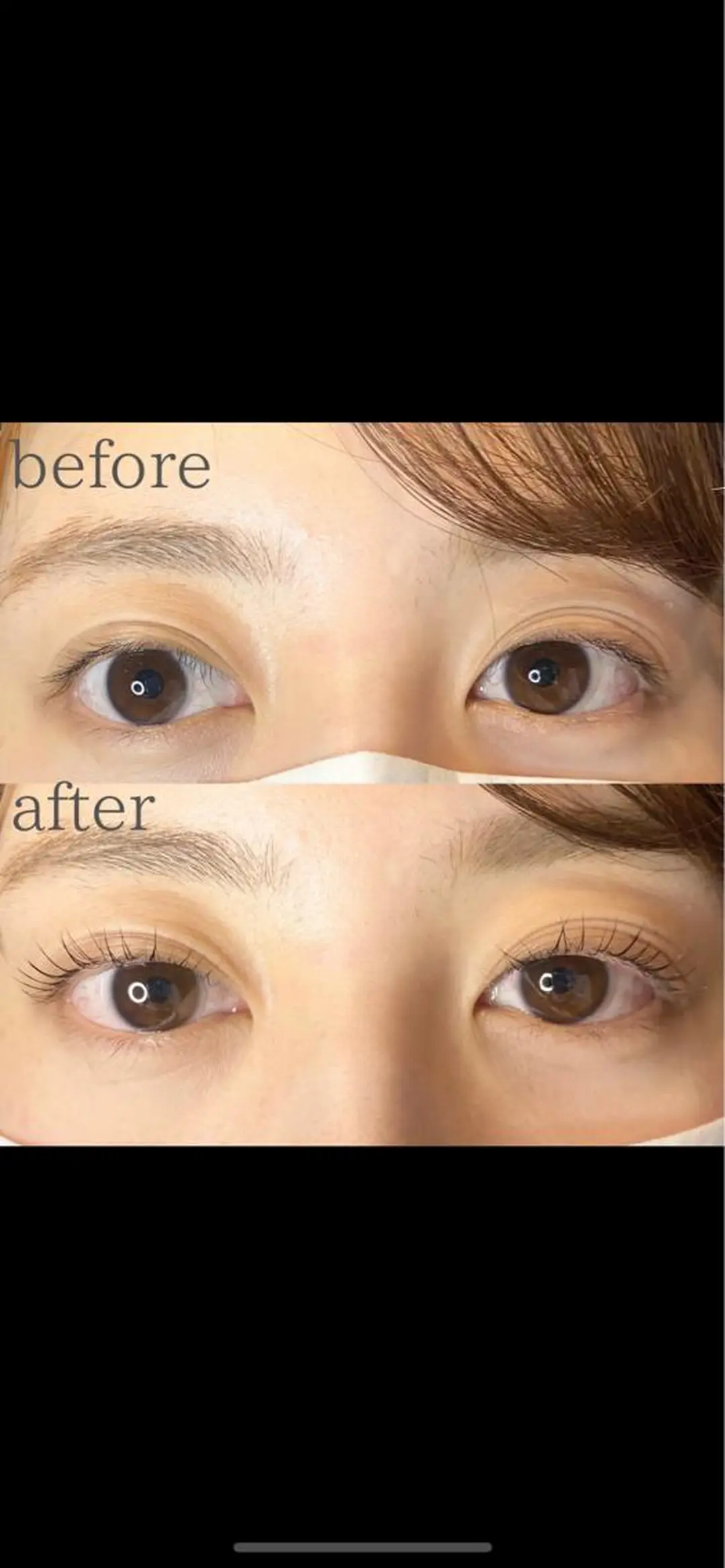 マツエク・マツパ 郡山駅前美容室 Hair Life Hana&Co (ヘアーライフハナコ)所属・MᗩïＫᗩ 郡山駅ua/マツパのマツエク・マツパデザイン