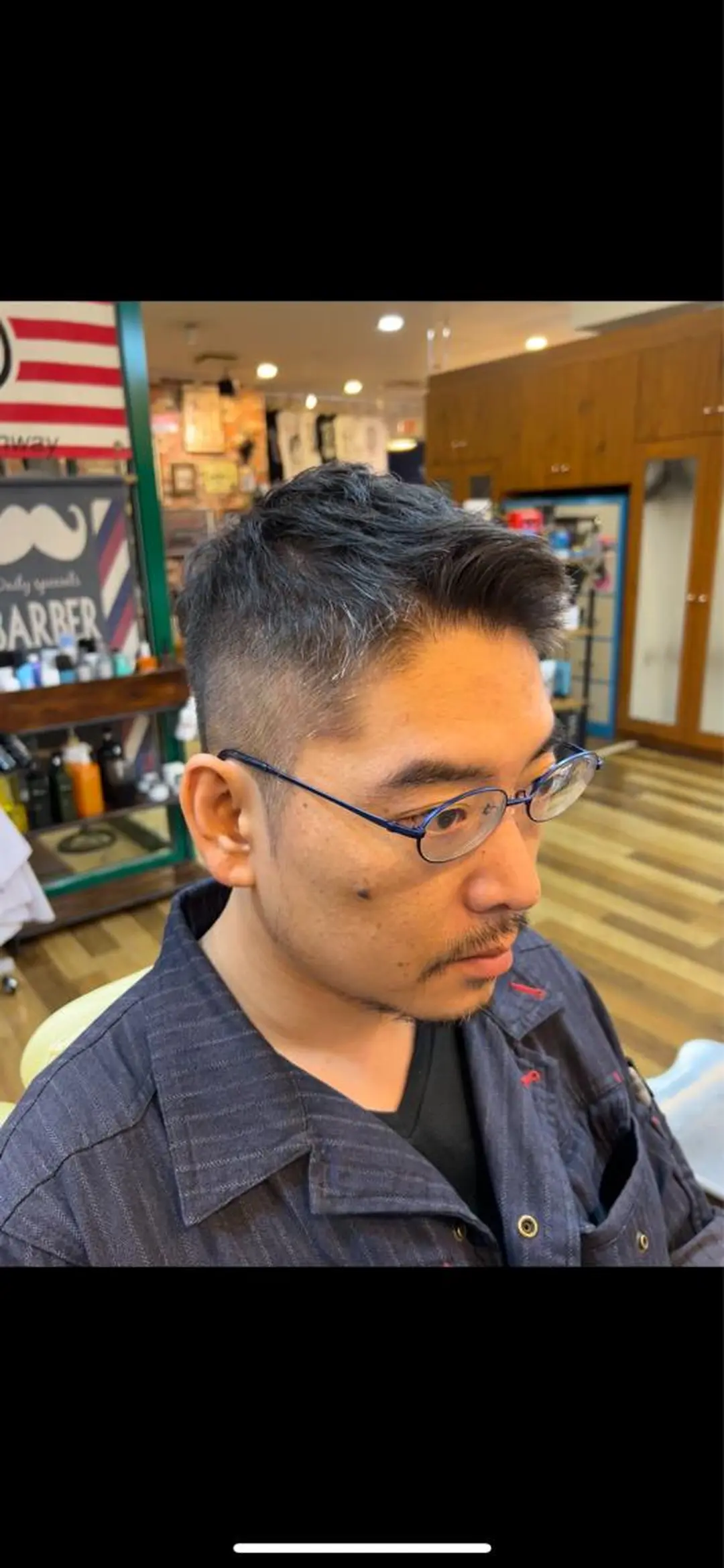 ショート メンズ モヒカン ソフトモヒカン 佐藤 愛弥のヘアスタイル