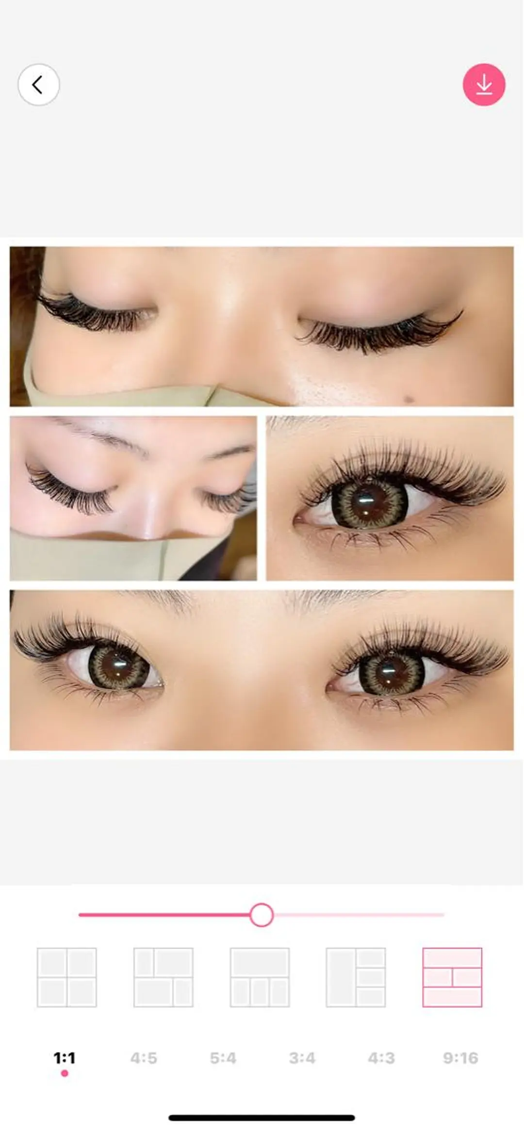 マツエク・マツパ マツエク GLITTER NAILS高速長田のマツエク・マツパデザイン