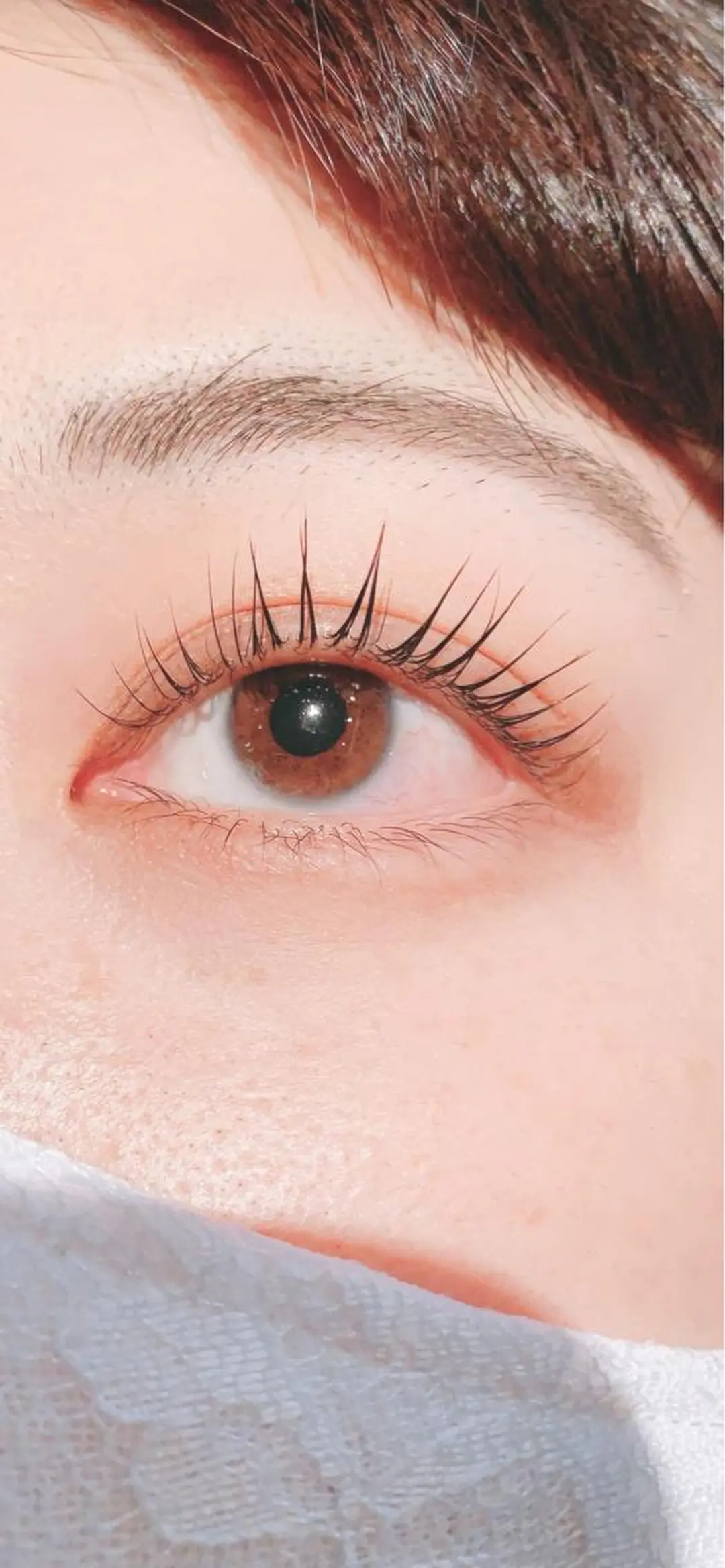 マツエク・マツパ パリジェンヌラッシュリフト 櫻井 佑美のマツエク・マツパデザイン