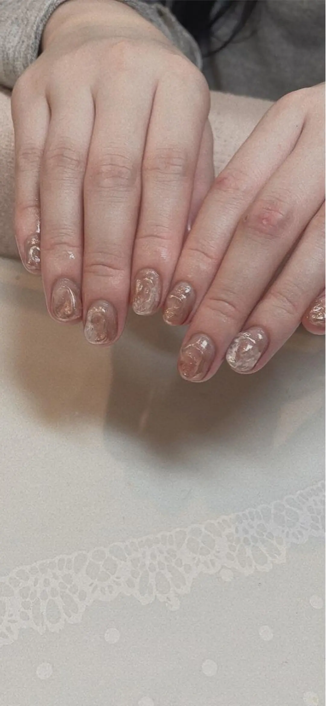 ネイル 原 麻耶のヘアスタイル