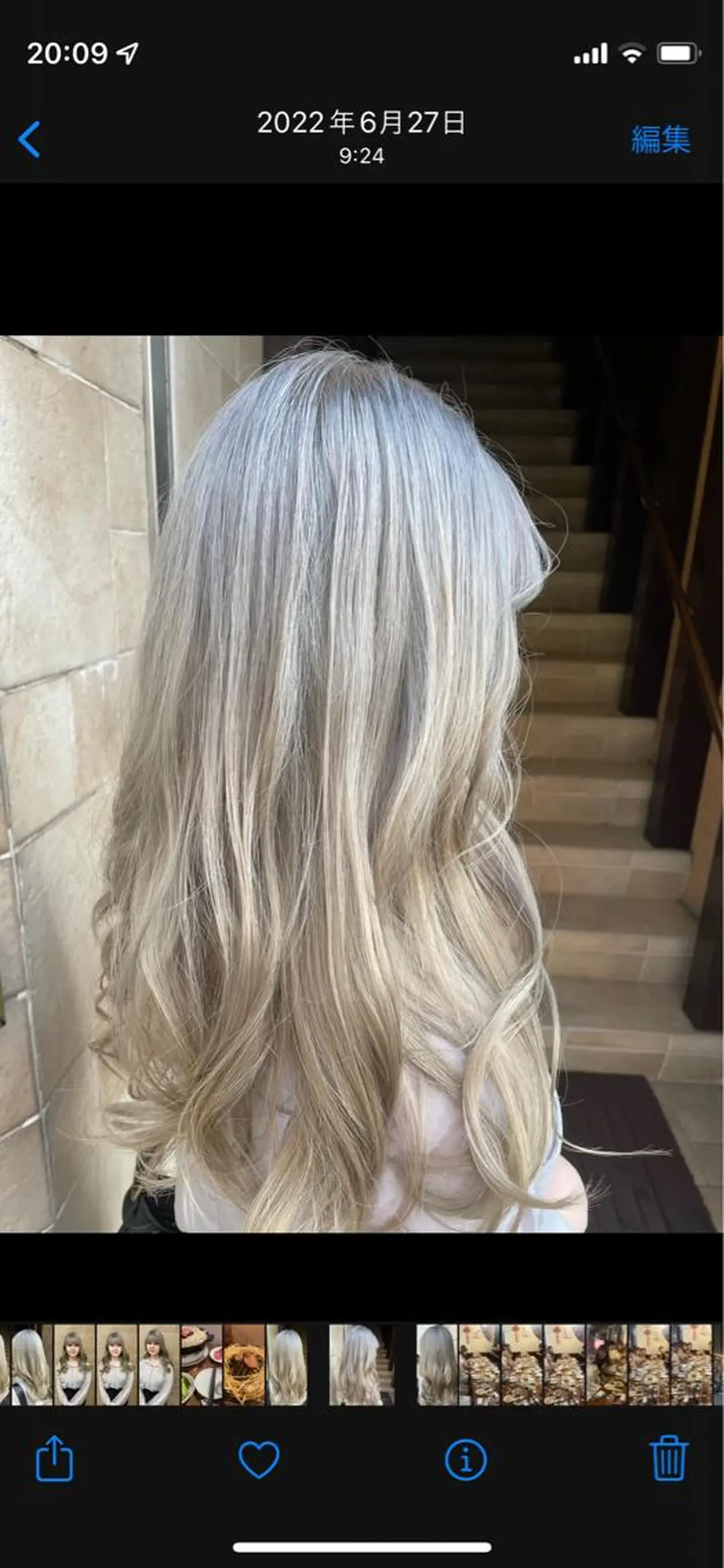 ロング カラー カット ヘアカラー トリートメント 透明感カラー✨艶髪 制作🌱山根あゆみのヘアスタイル