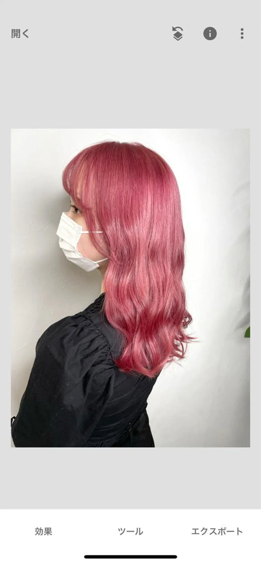 セミロング ヘアカラー force hair所属・🫧富田 苑実🫧のヘアスタイル