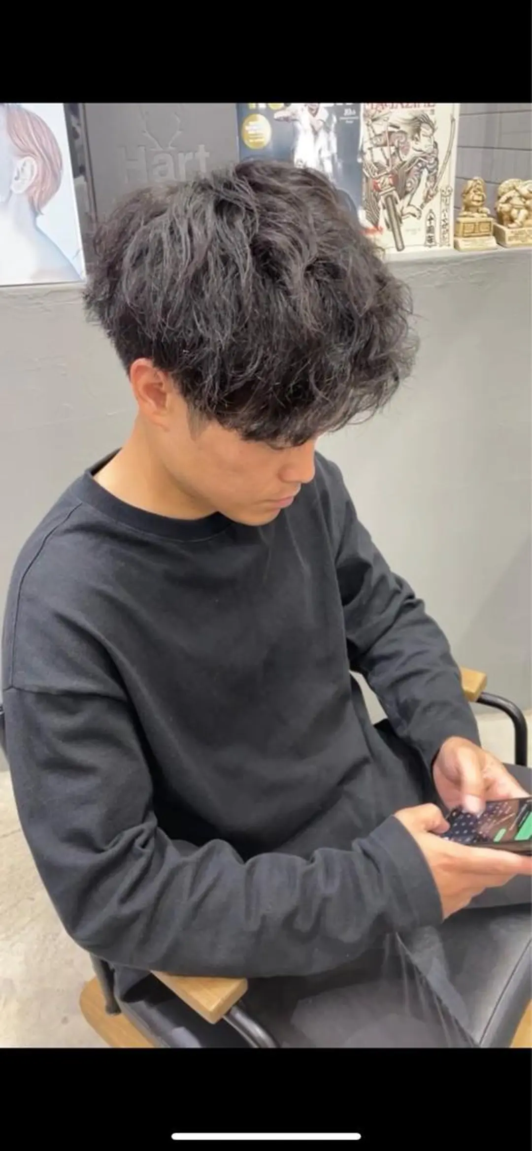 パーマ メンズ メンズ専門サロン wokeのヘアスタイル