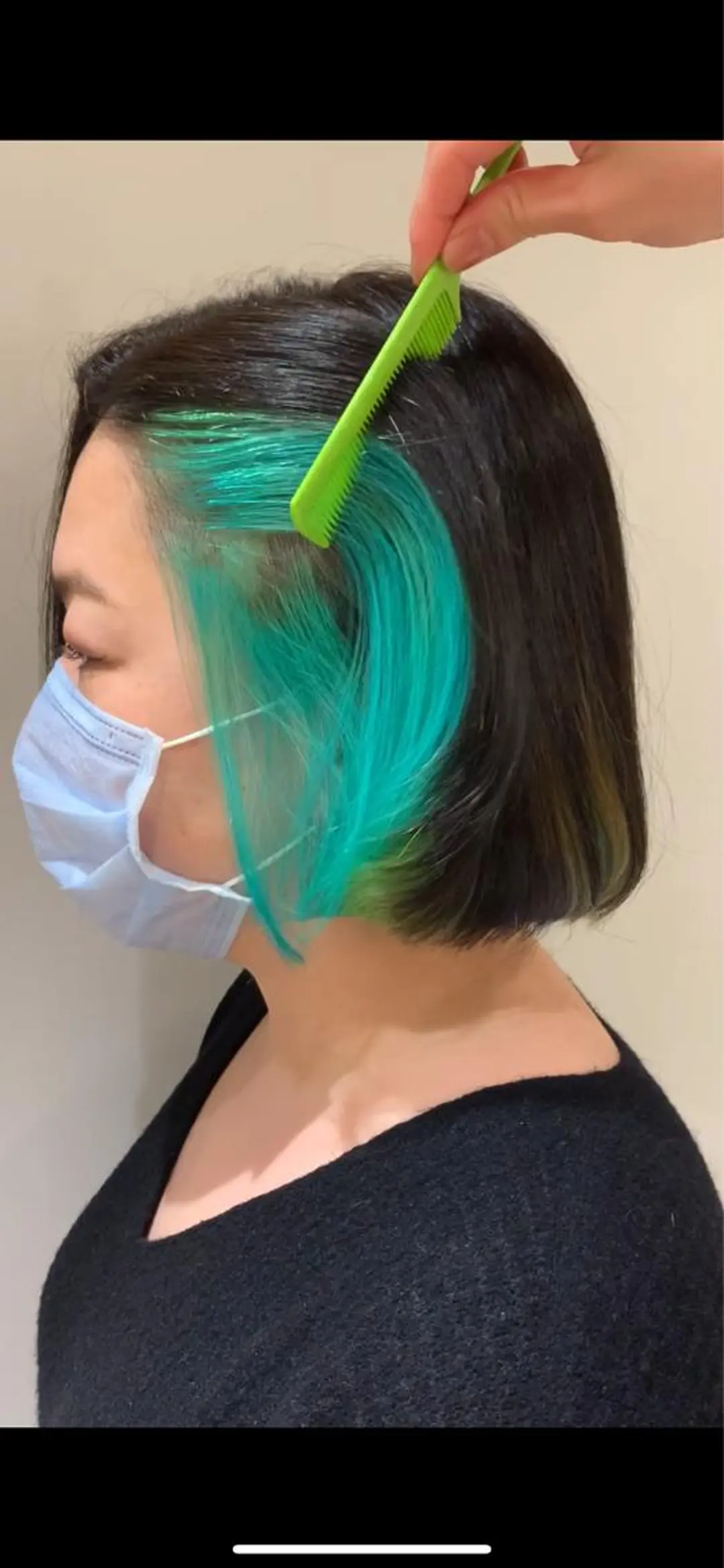 カラー 石井 潤のヘアスタイル