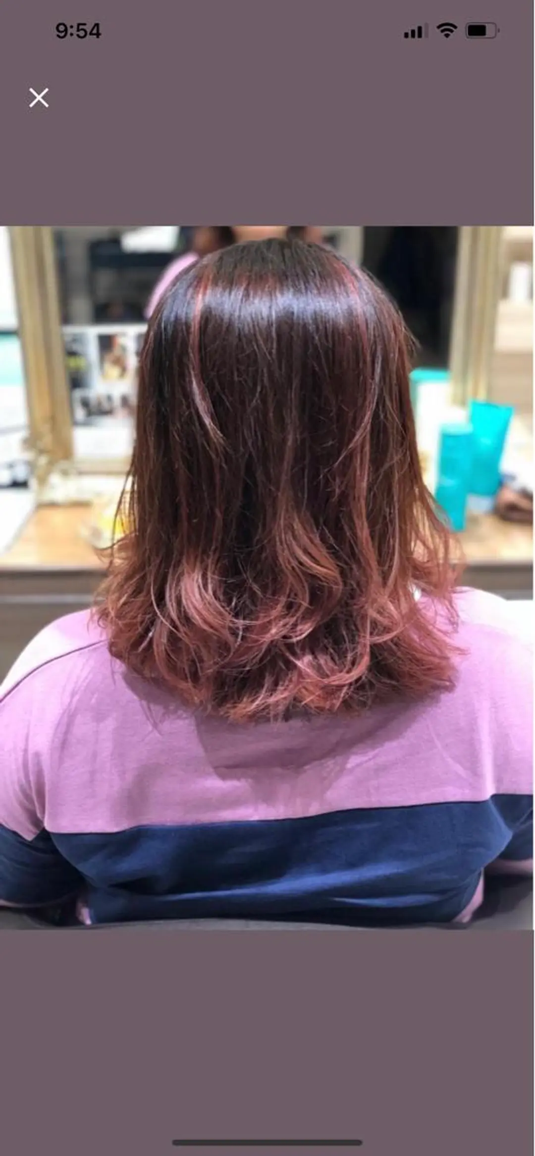 ミディアム カラー グラデーションカラー ピンクカラー カット ヘアカラー トリートメント 髪質改善縮毛矯正 💎TOMOのヘアスタイル