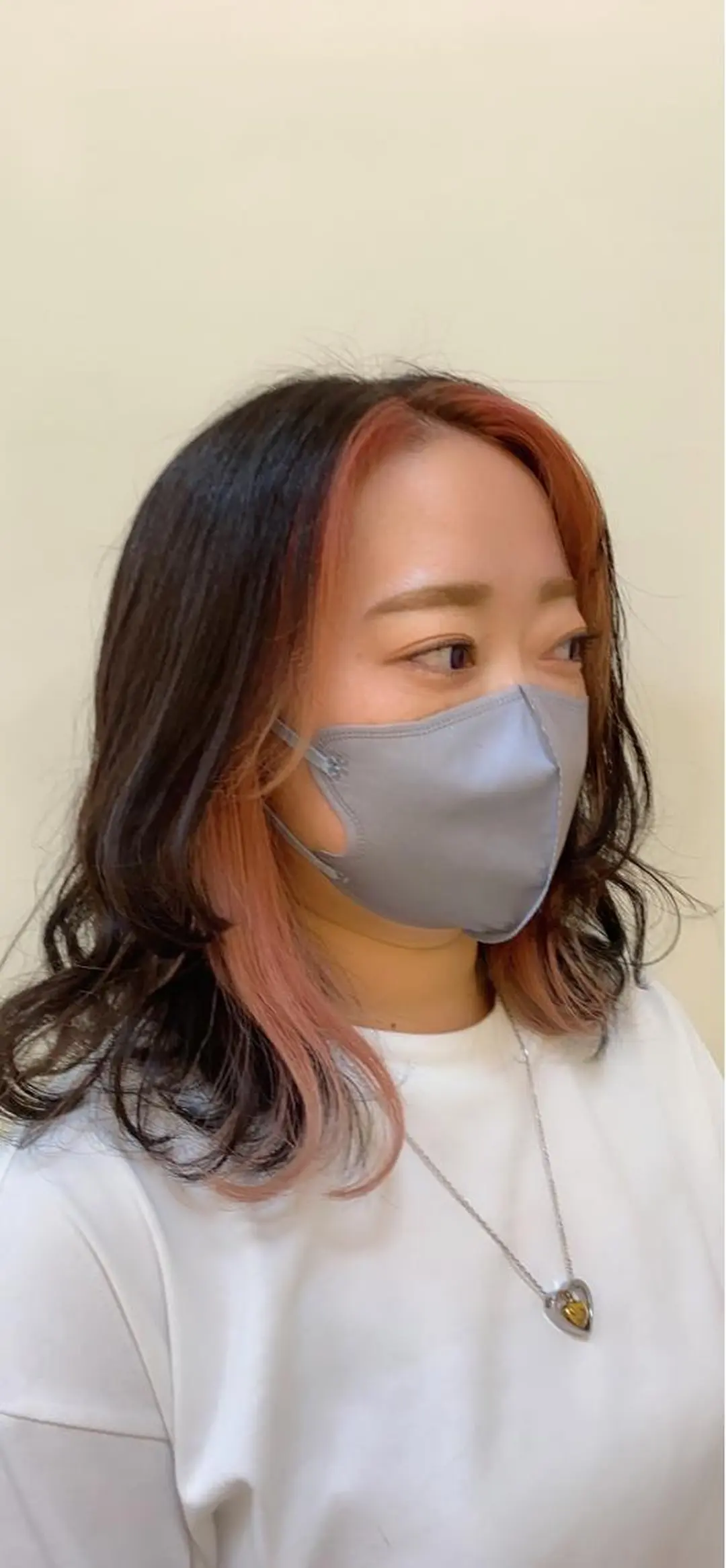 ロング カラー 透明感カラー 田中 有乃のヘアスタイル