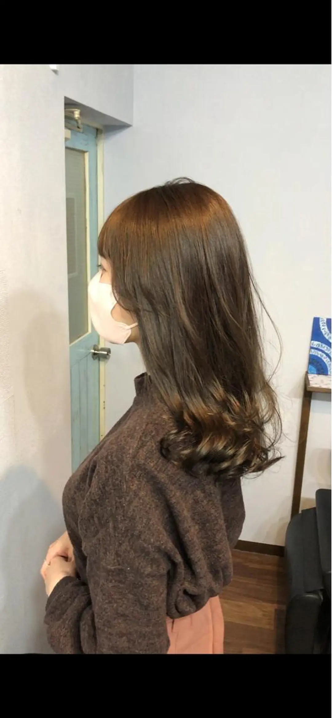 ロング カラー 透明感カラー オリーブカラー オレンジ 🌈美髪✂︎艶色🎨 頭皮改善🍀TAKUのヘアスタイル