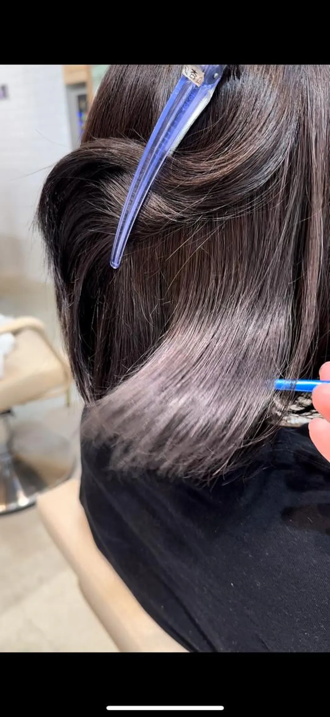 セミロング ヘアカラー ❄️高野 杏介❄️ツヤ髪得意！のヘアスタイル