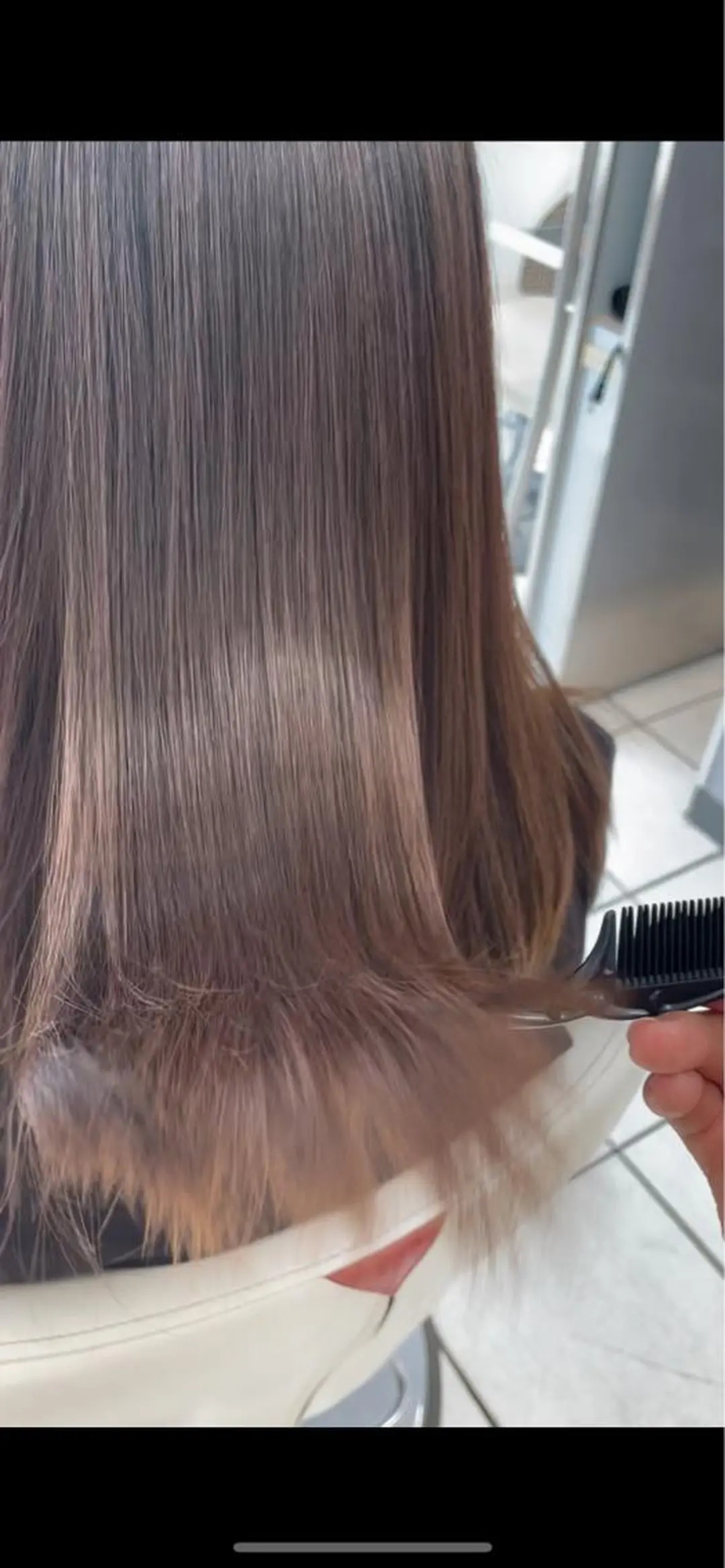 ロング 髪質改善 トリートメント 酸熱トリートメント アートディレクター 尾内 友美のヘアスタイル