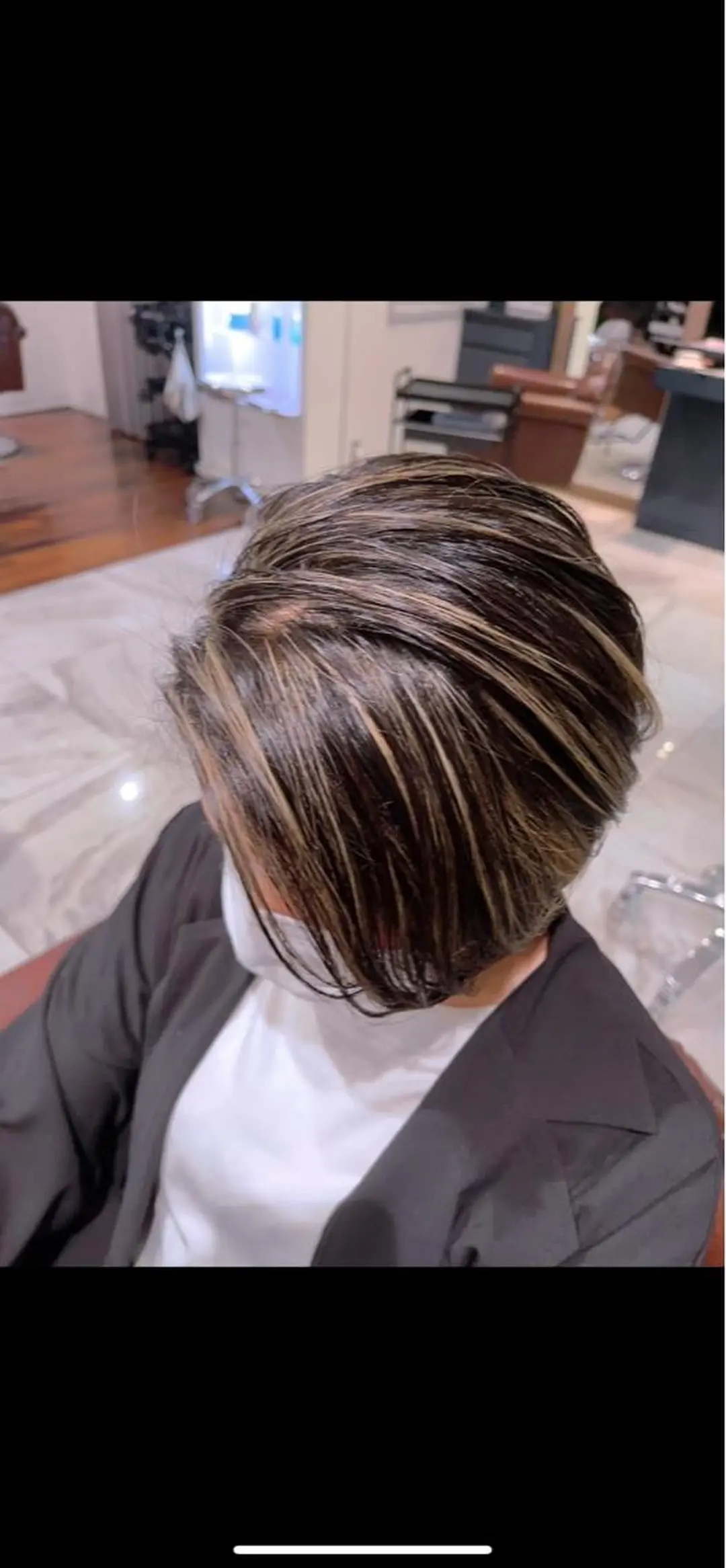 ショート ハイライト メンズカット/ヘッド スパ/鈴木祐斗のヘアスタイル