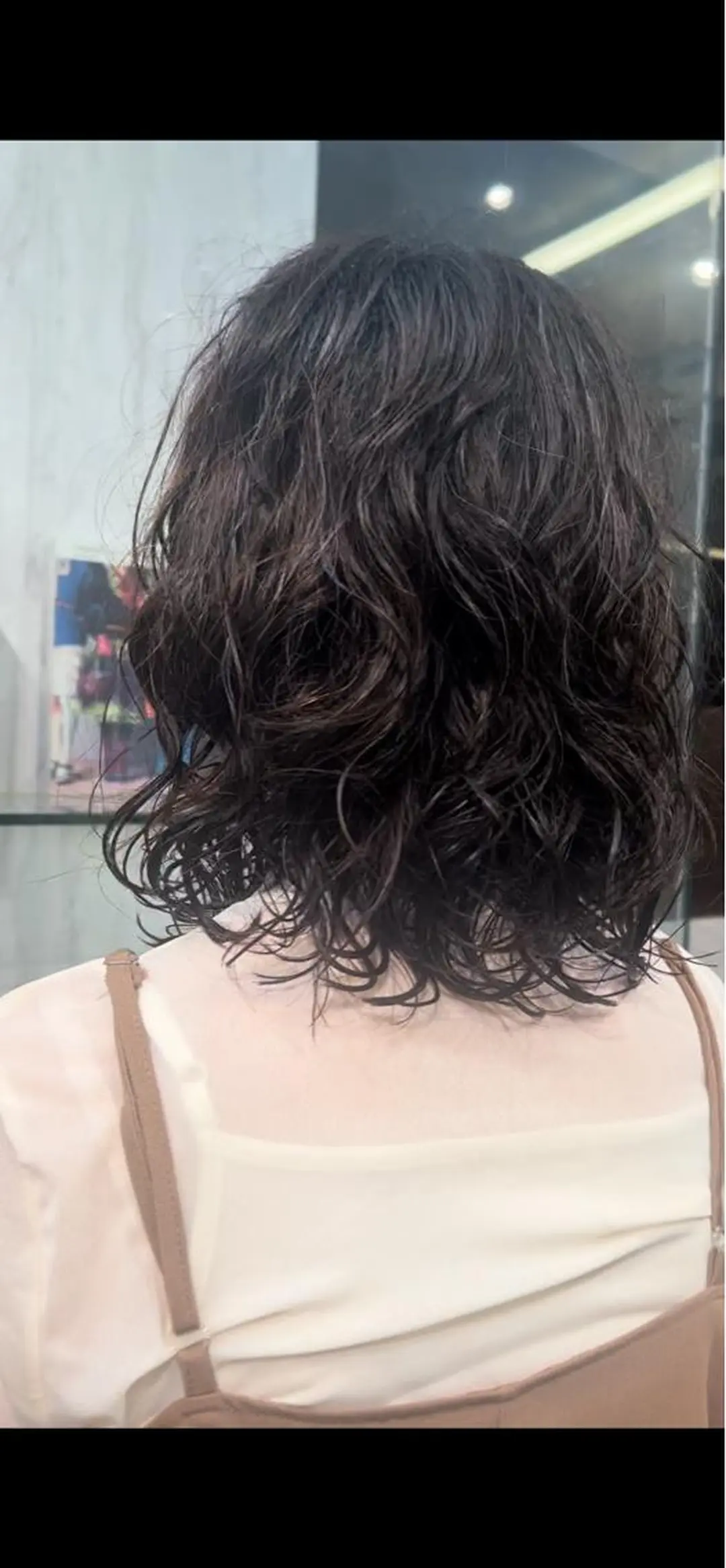 ミディアム パーマ ミディアムパーマ パーマ ROBBY所属・松井美樹/似合わせ ガーリー・韓国のヘアスタイル