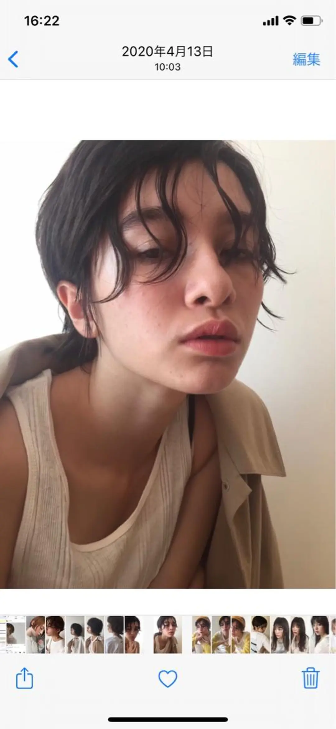 ショート MIGxLIG所属・けー ボブのヘアスタイル