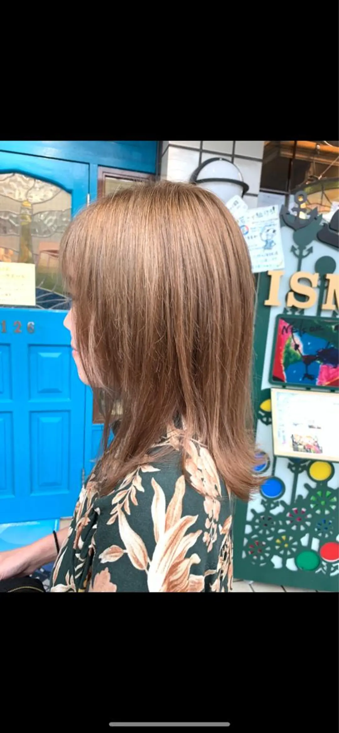 ミディアム カラー ヘアアレンジ 透明感カラー トリートメント GO TODAY シェアサロン 名古屋パルコ所属・仲地 大地のヘアスタイル