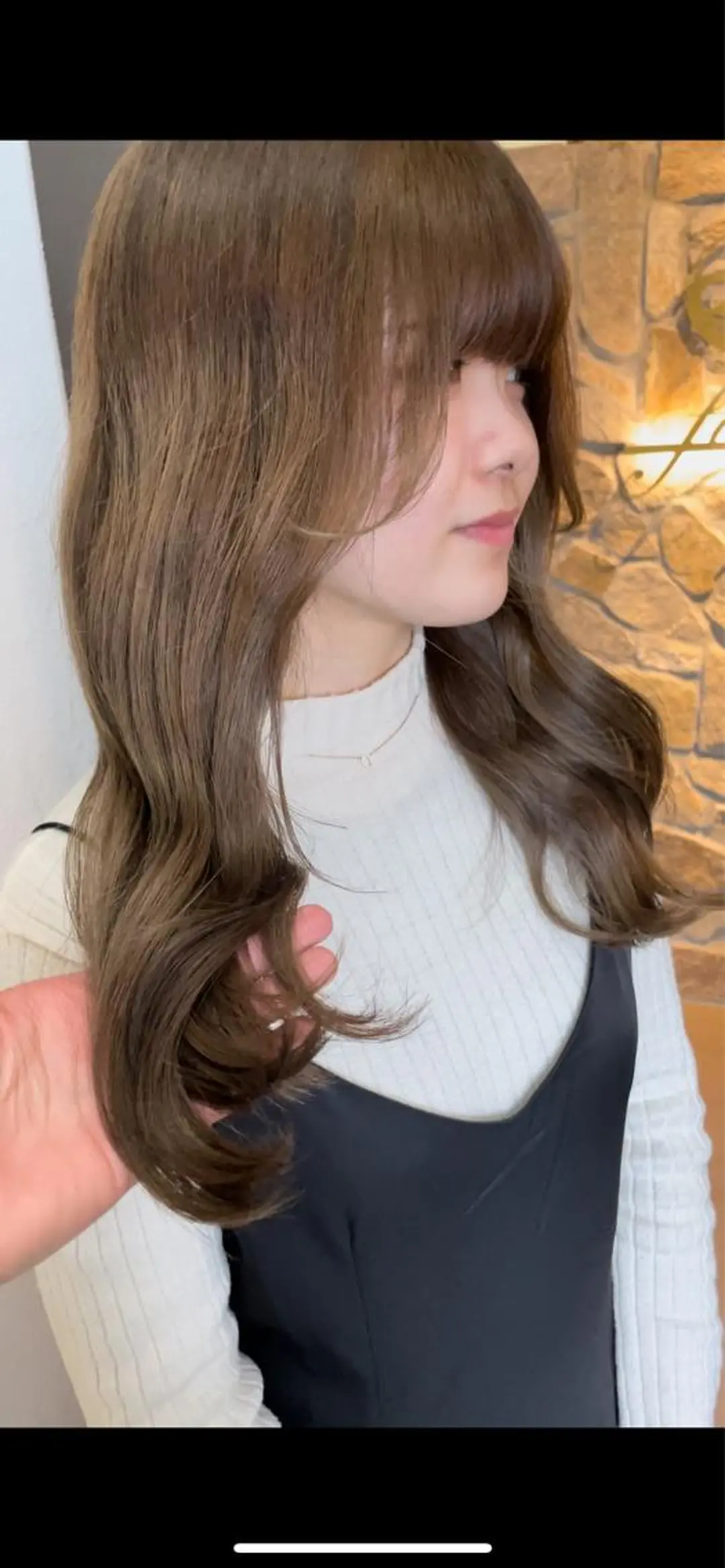 セミロング カラー ヘアカラー トリートメント 羽田翔大/ブリーチ/ ボブカット/店長のヘアスタイル