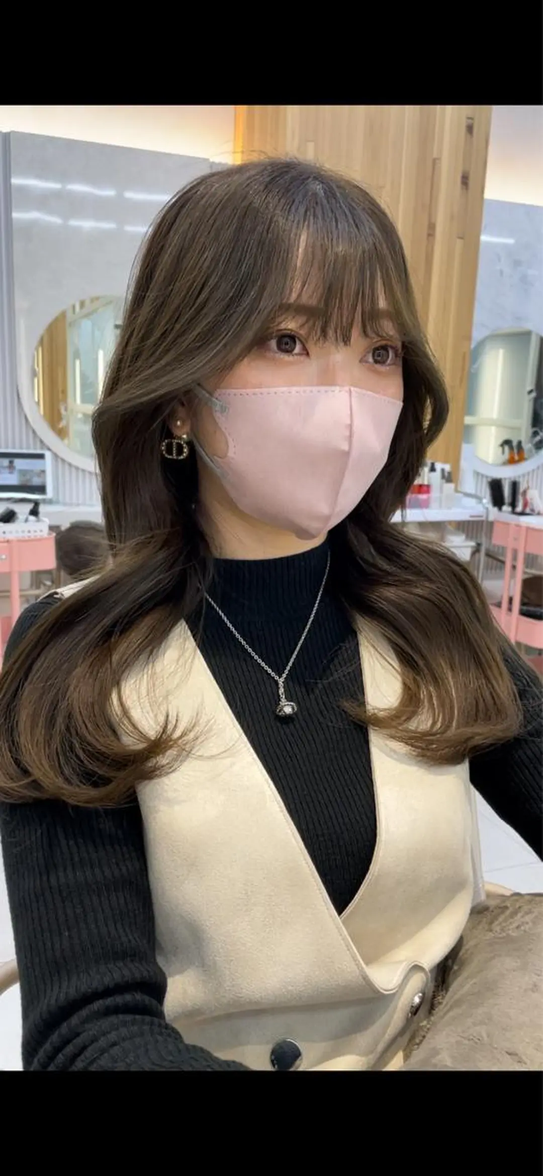 カラー ヘアカラー トリートメント 顔周り/透明感カラー /韓国ヘア/TAKUのヘアスタイル