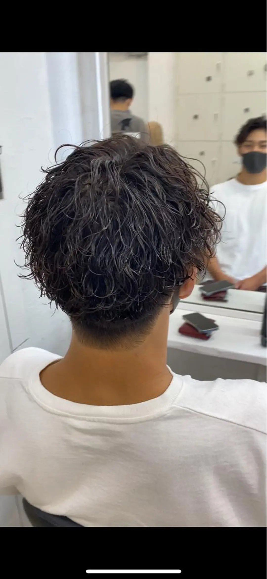 ショート パーマ メンズ 波巻きパーマ カット パーマ dot.グループ指名 No.1橋本滉太のヘアスタイル