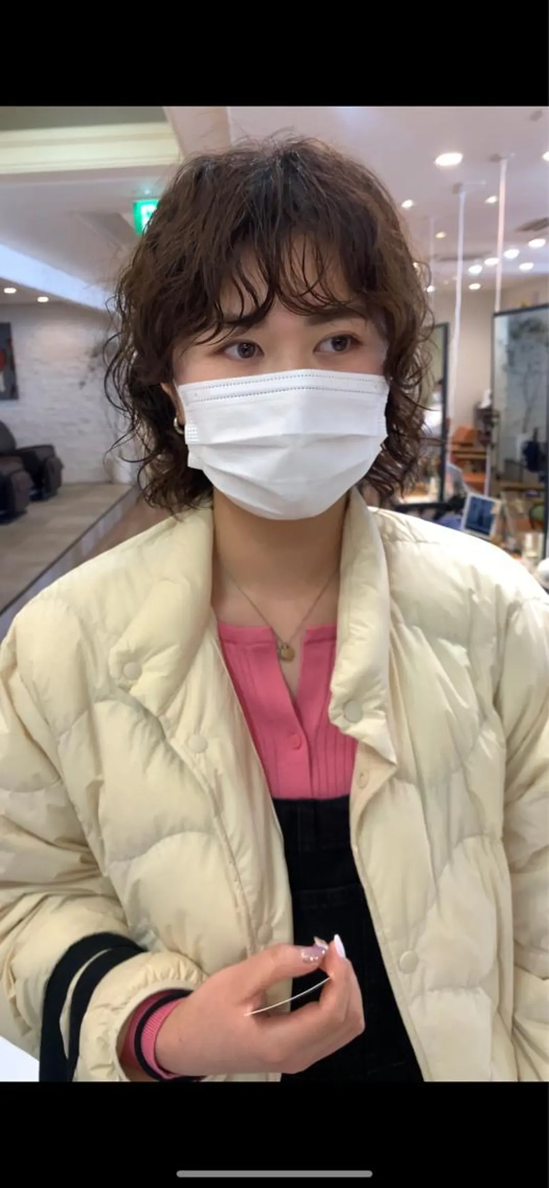 ミディアム 古沢 新のヘアスタイル