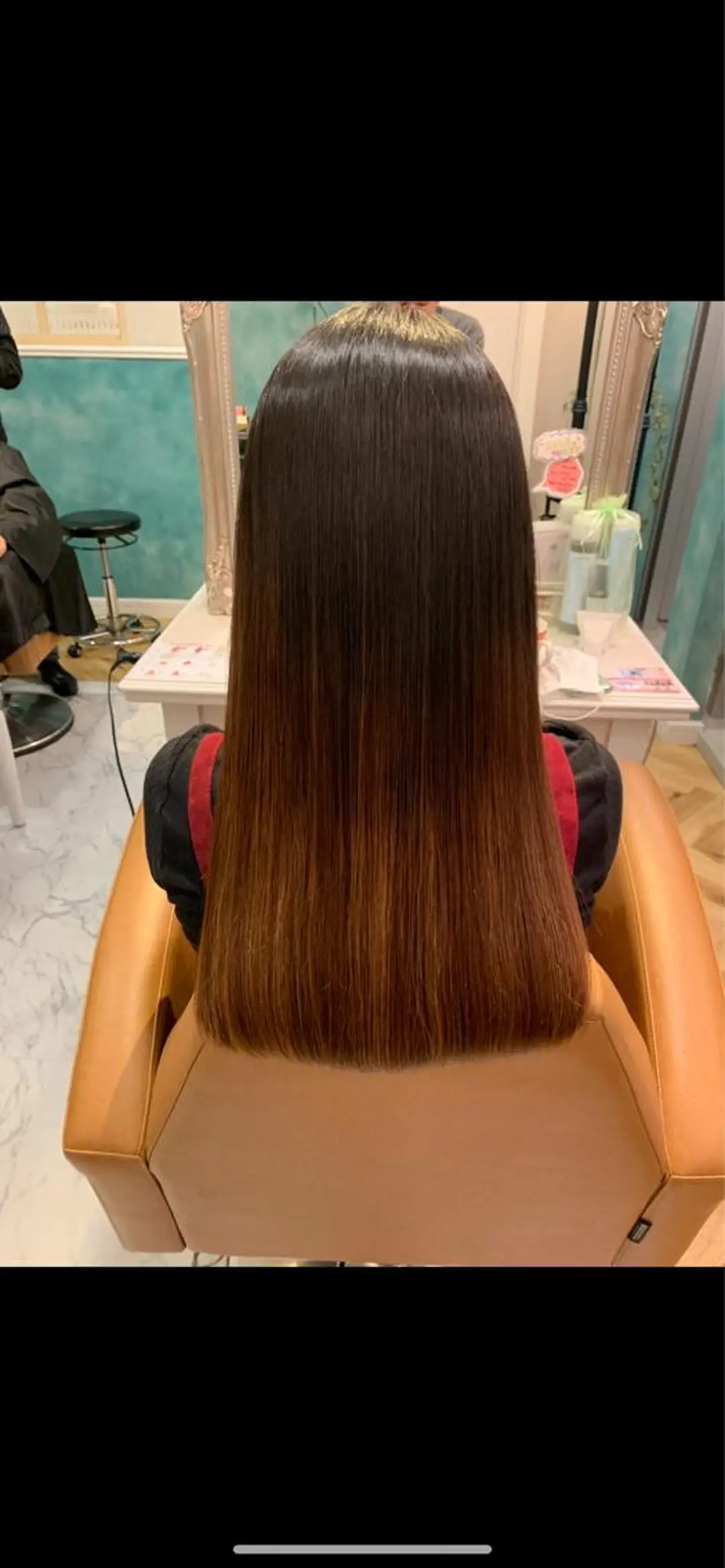 ロング ケアカラー/縮毛矯正 /レイヤー/板垣光采のヘアスタイル