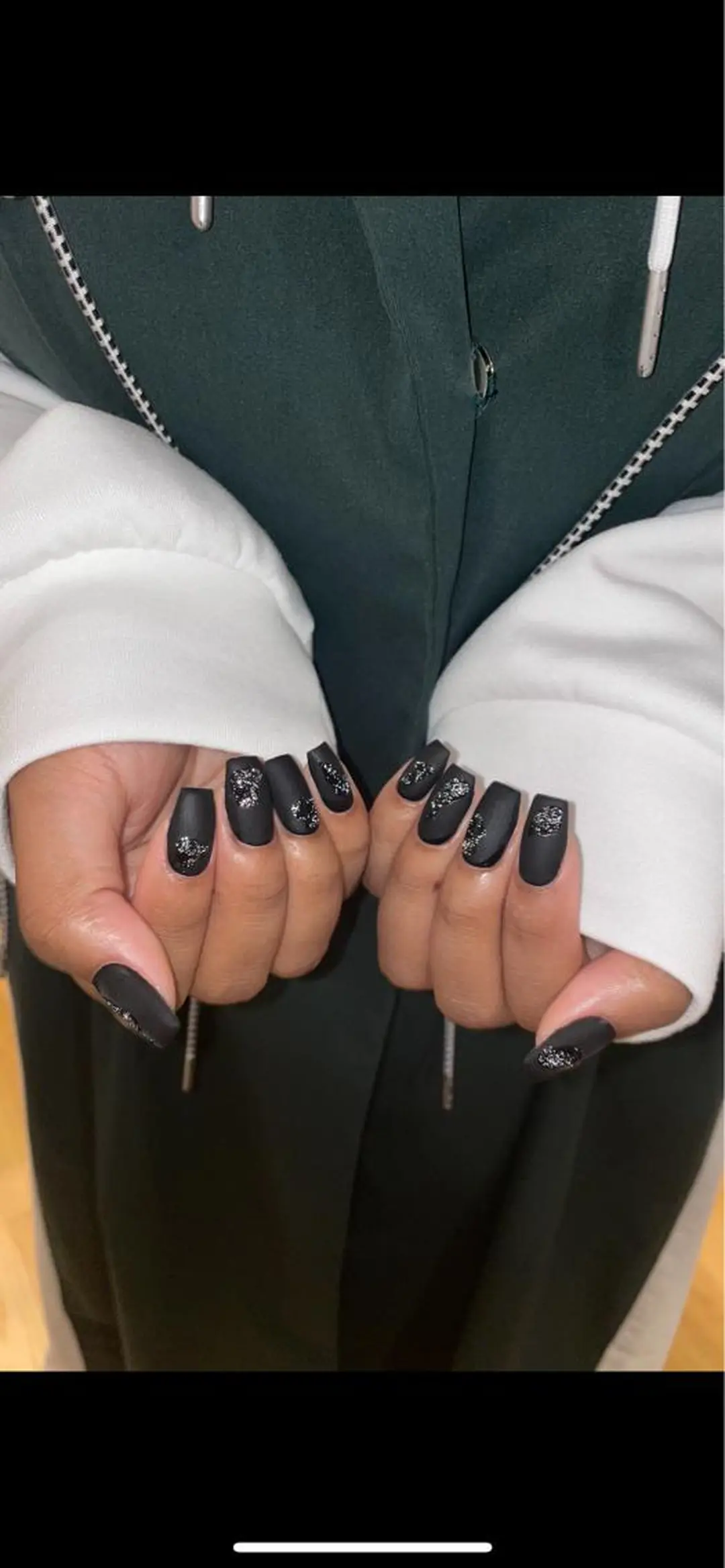 ネイル フラッシュネイル ラメ(グリッター) マットネイル nailsalonIF所属・akira .のネイルデザイン