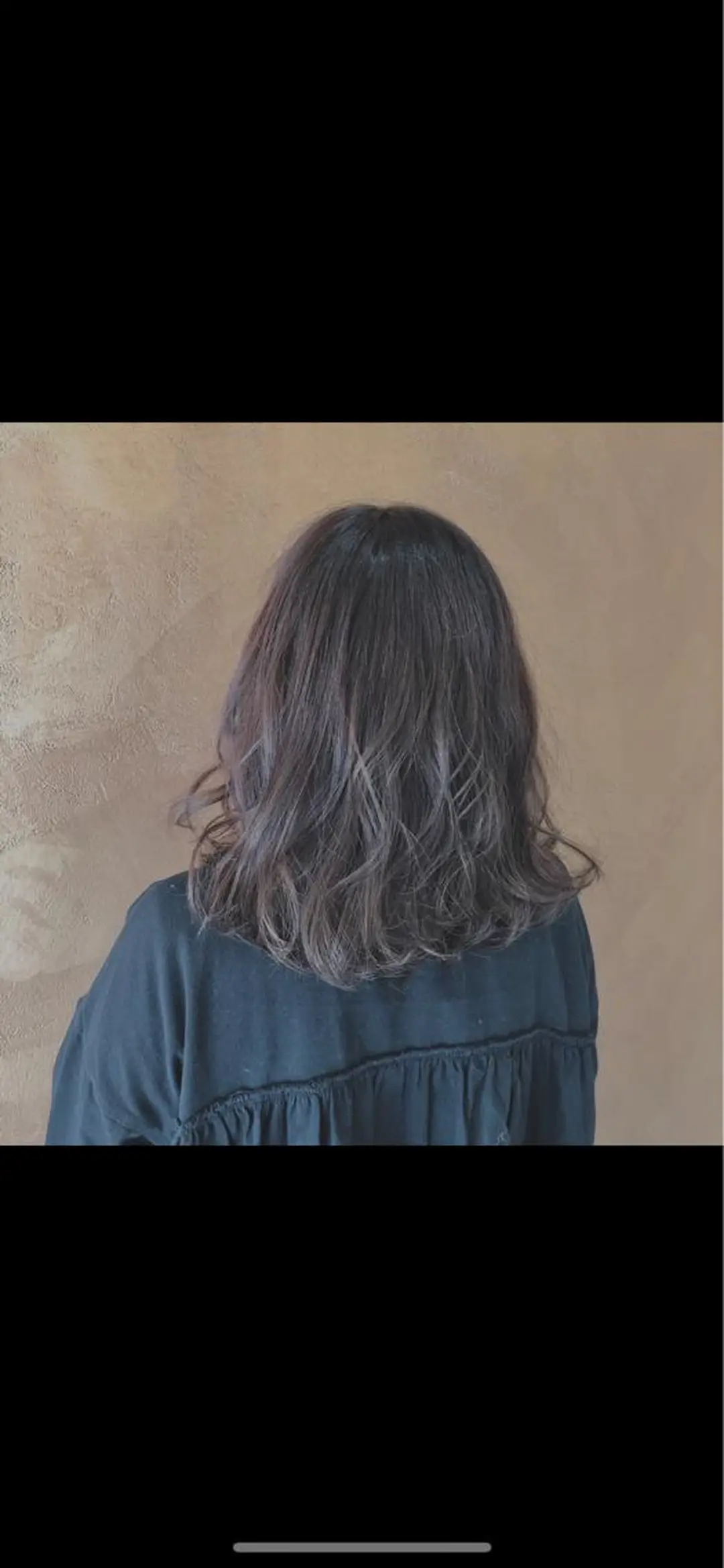 ミディアム カラー 西 めぐみのヘアスタイル