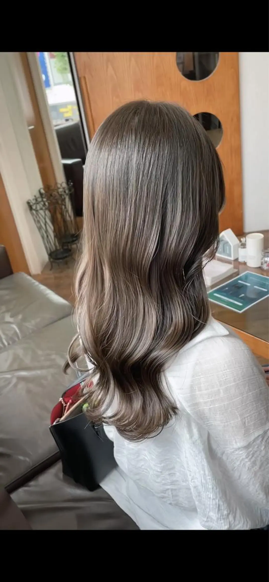 ロング カラー ブリーチなし/透明感 カラー🕊️坂入上総のヘアスタイル