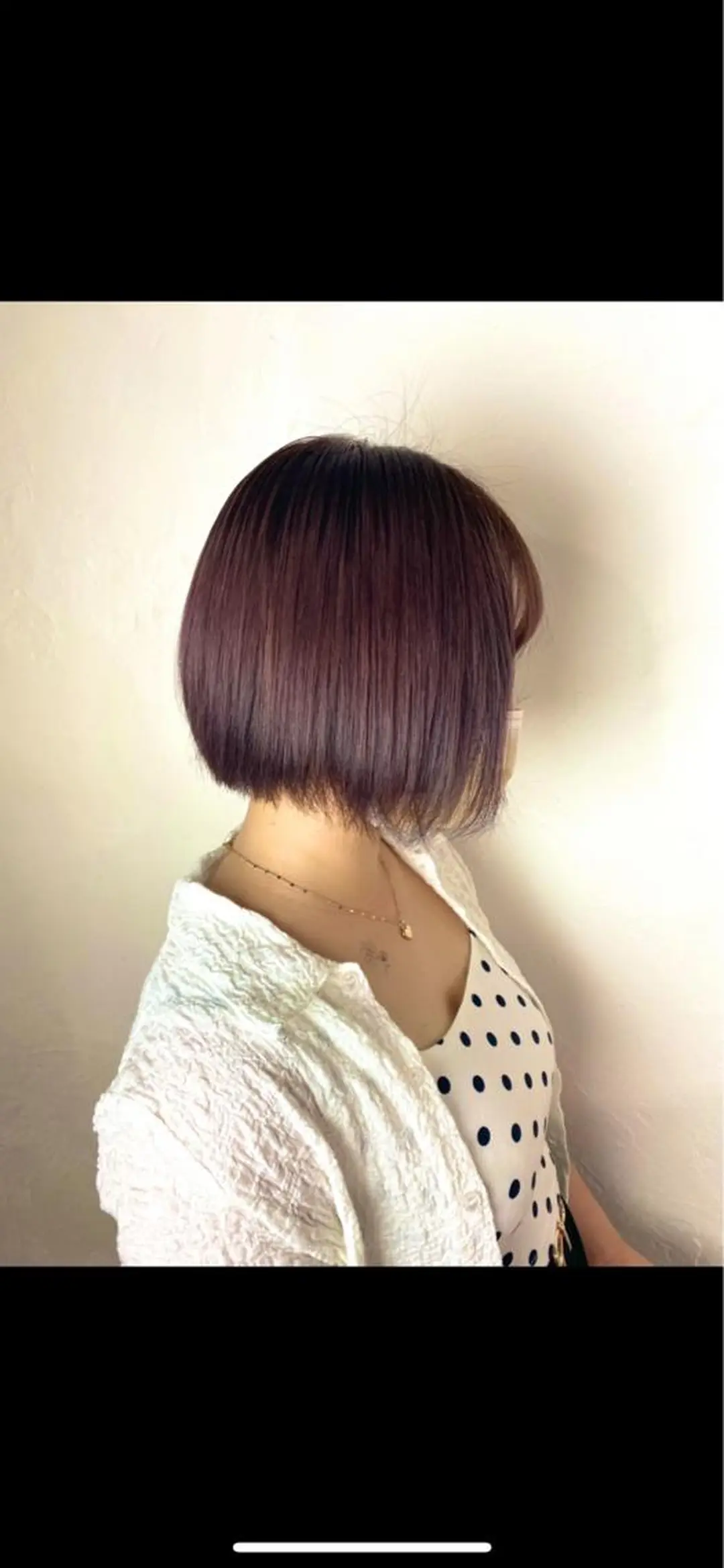 ショート ピンクラベンダー Aujuaソムリエ 🎨‎♡HARUのヘアスタイル