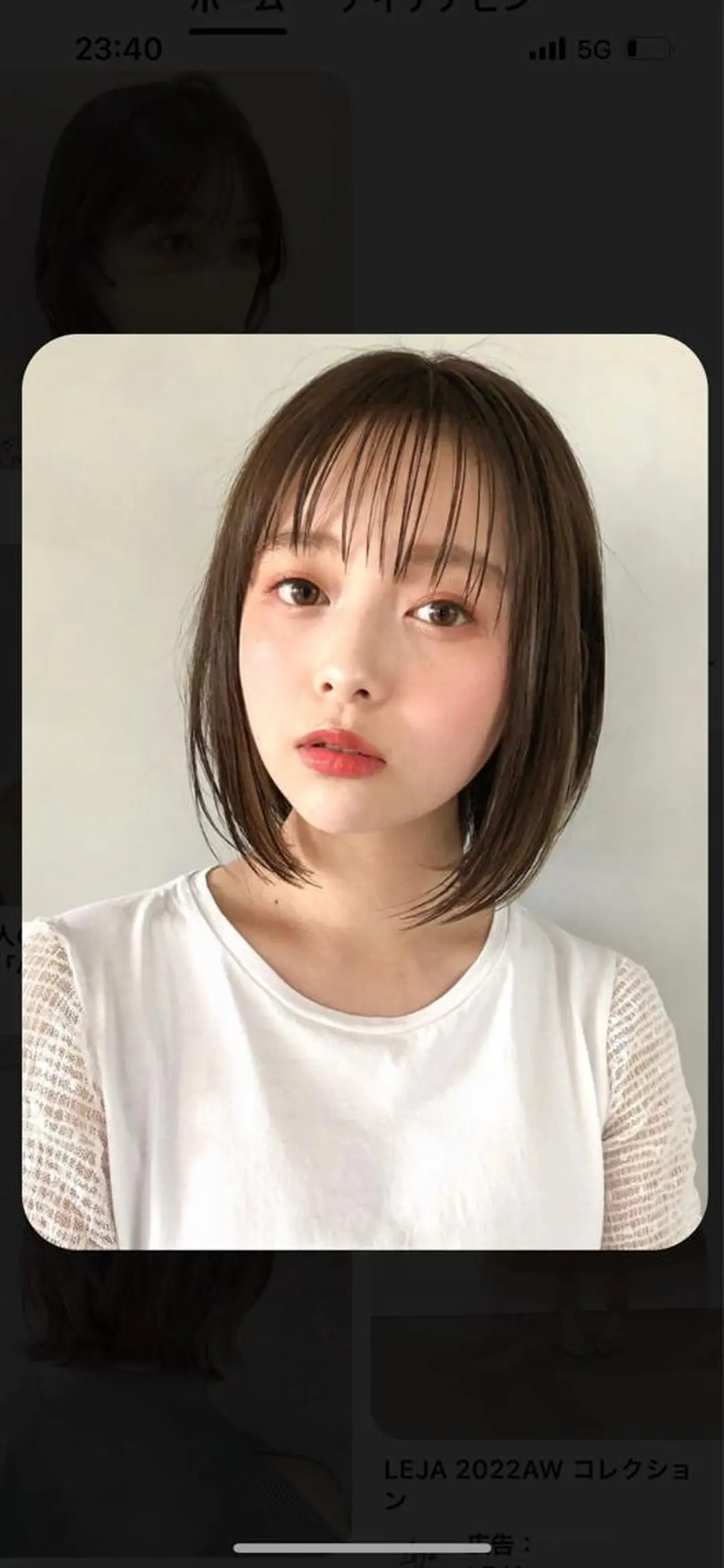 ショート ヘアアレンジ IT’s所属・韓国好き🇰🇷 美容師MIKUのヘアスタイル