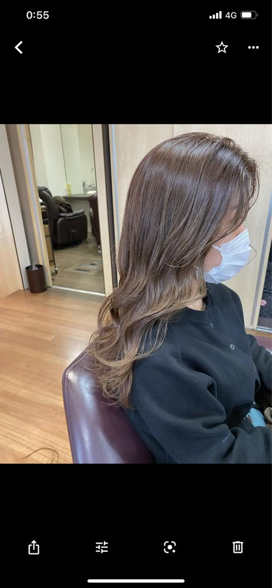 ロング カット ヘアカラー 鈴木 志保のヘアスタイル