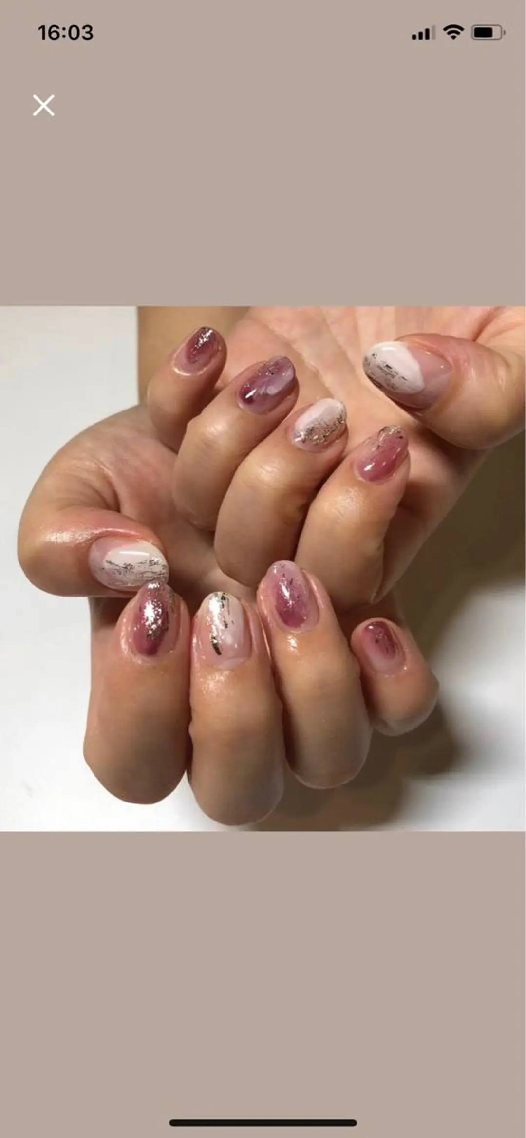 ネイル rig nail草加店所属・松本 紋世のネイルデザイン