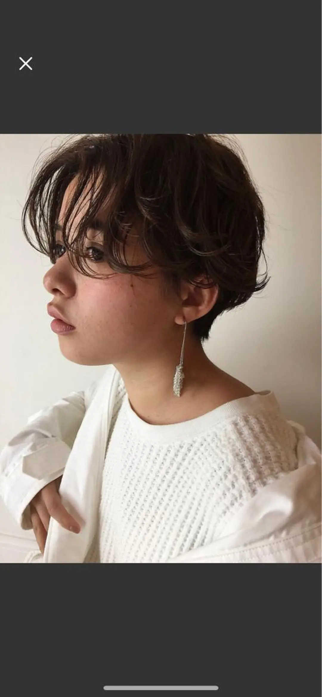 ショート MIGxLIG所属・けー ボブのヘアスタイル