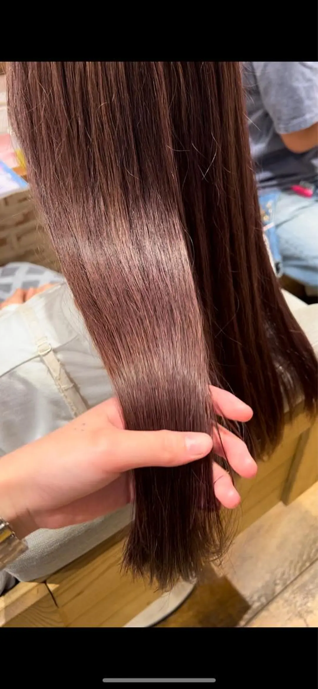 ロング ヘアカラー ハイトーン/ ダブルカラー/透明感のヘアスタイル