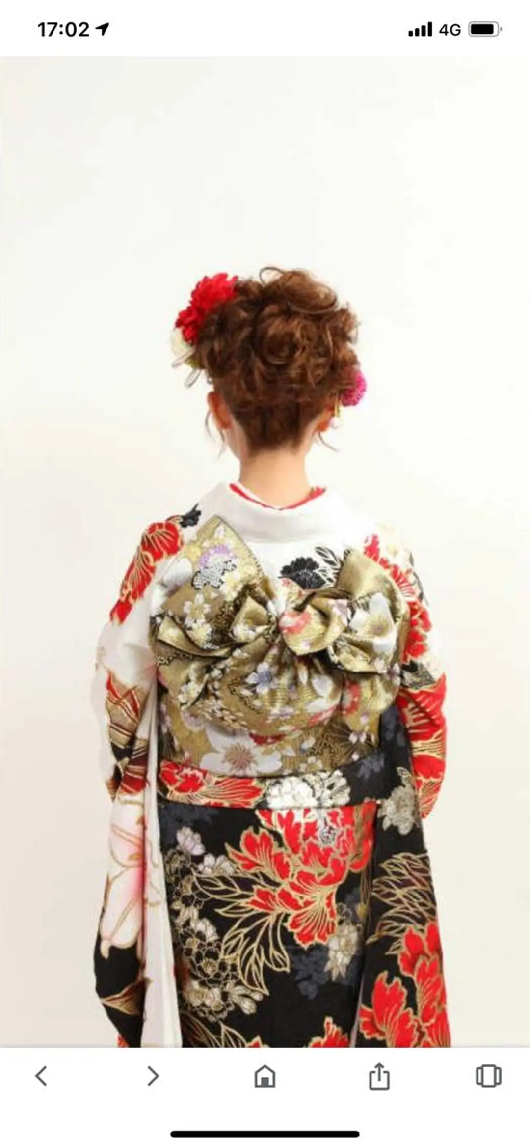 着付け 萱場 利恵のヘアスタイル