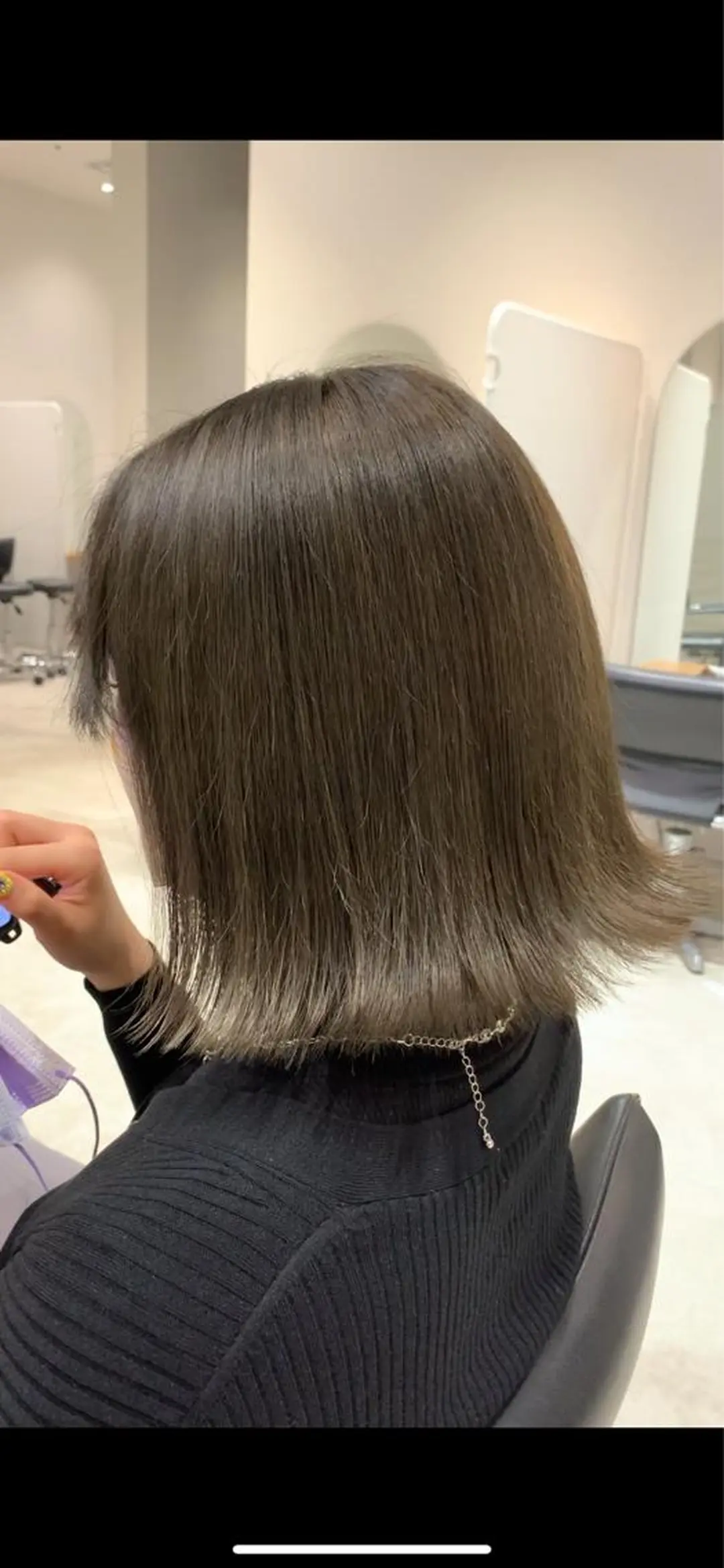 ミディアム カラー カット ヘアカラー トリートメント サロウィン(SALOWIN)原宿iori店所属・れい🫧 ハイトーン特化のヘアスタイル