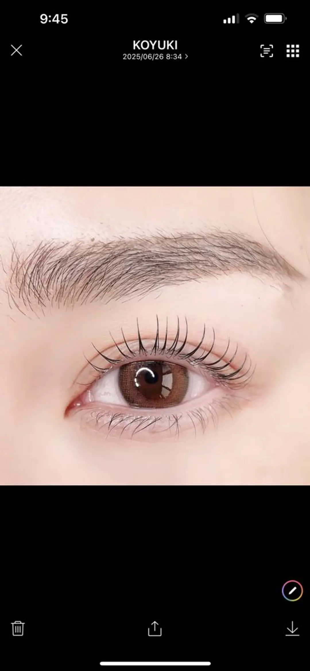 マツエク・マツパ パリジェンヌラッシュリフト 🎀Nail&Eye Salon🎀のマツエク・マツパデザイン