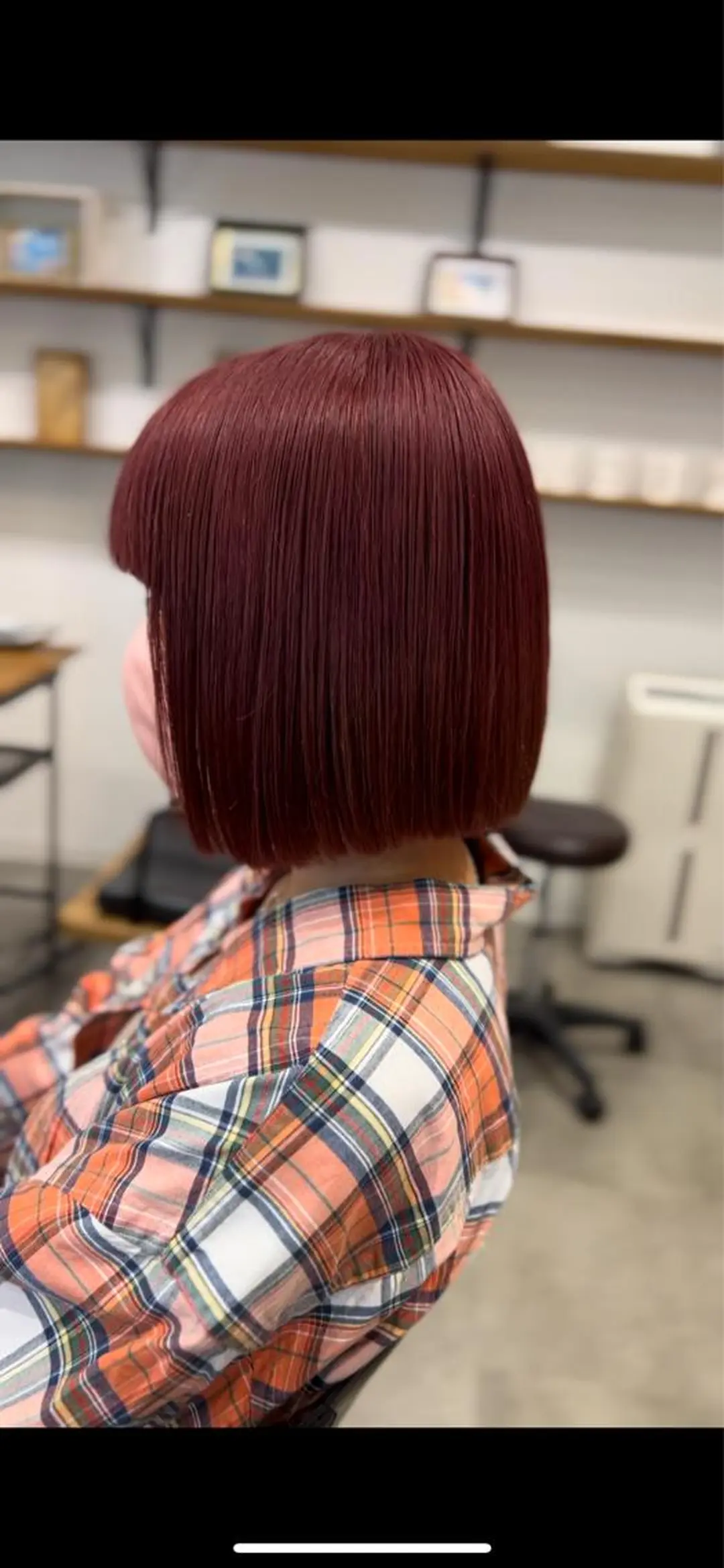 ショート ボブ 井上 怜音のヘアスタイル