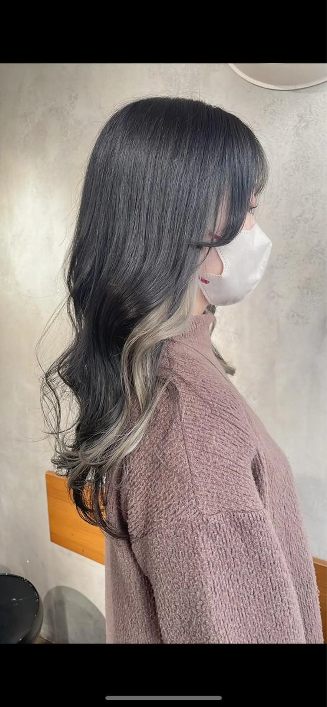 ロング カラー 梅田美容室 山崎海波のヘアスタイル