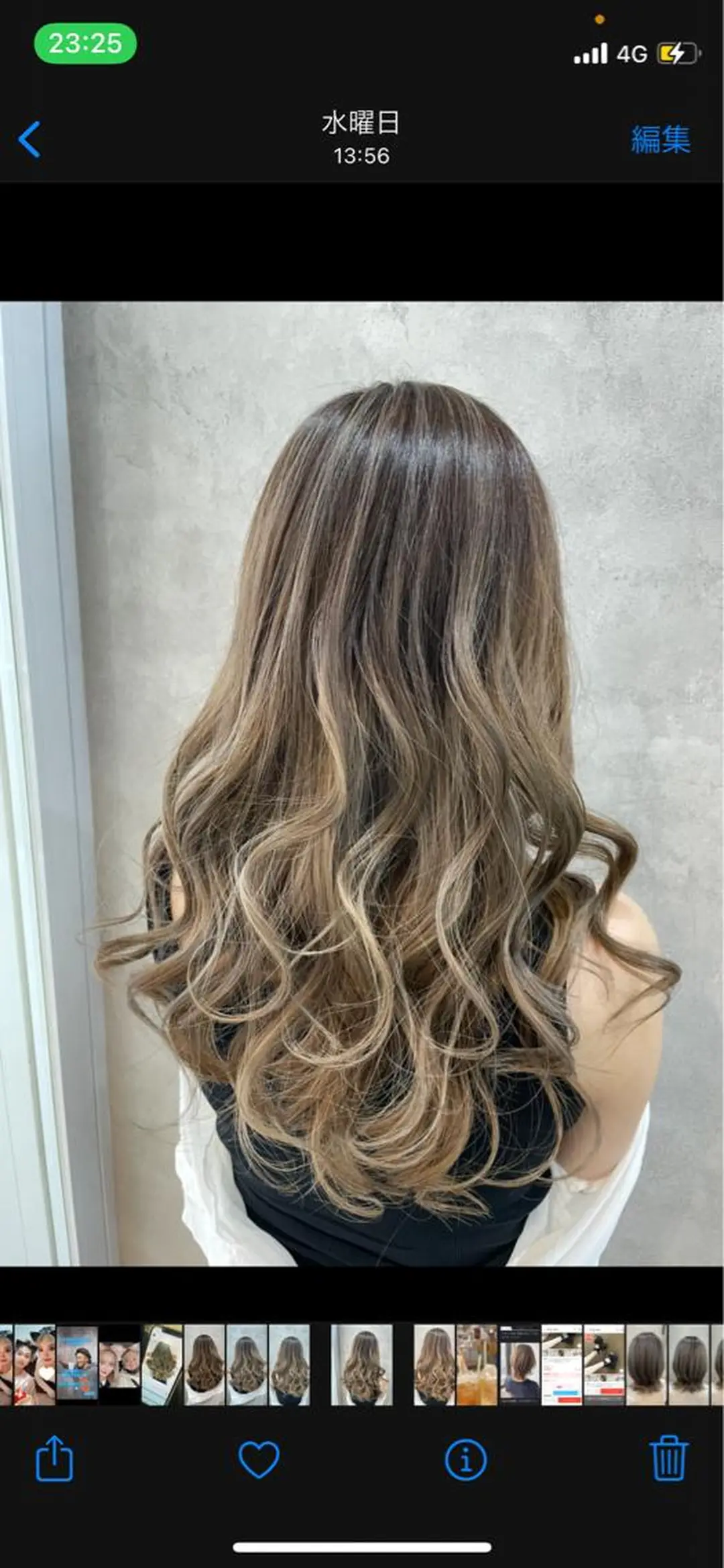 セミロング カラー ヘアアレンジ 🍑🧋ハイトーン 暖色カラーlucaのヘアスタイル