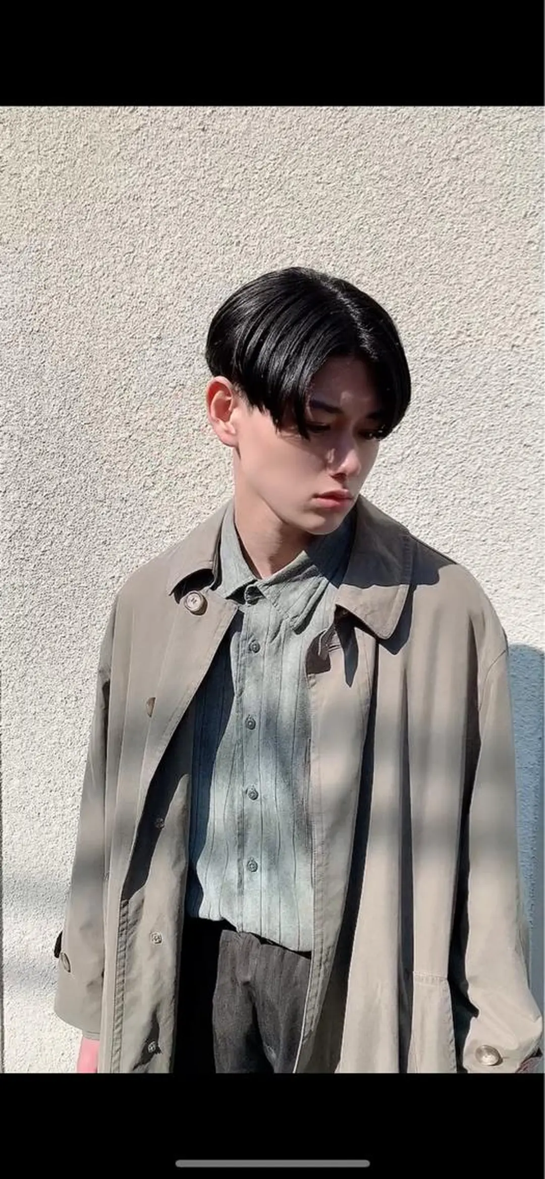 ショート カラー メンズ センターパート メンズStylist 山根慧のヘアスタイル