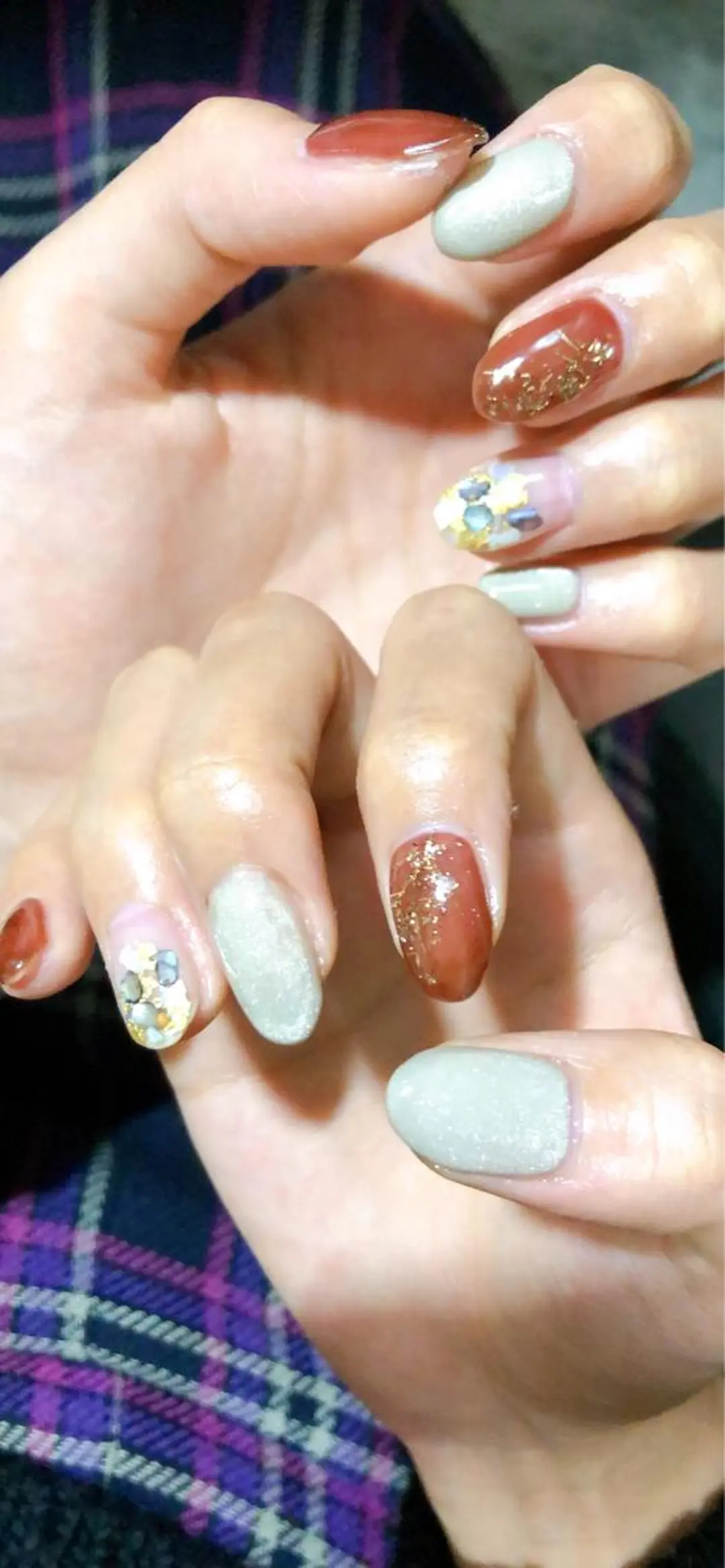 ネイル アートネイル ワンカラーネイル Ｍ☆NAIL asamiのネイルデザイン