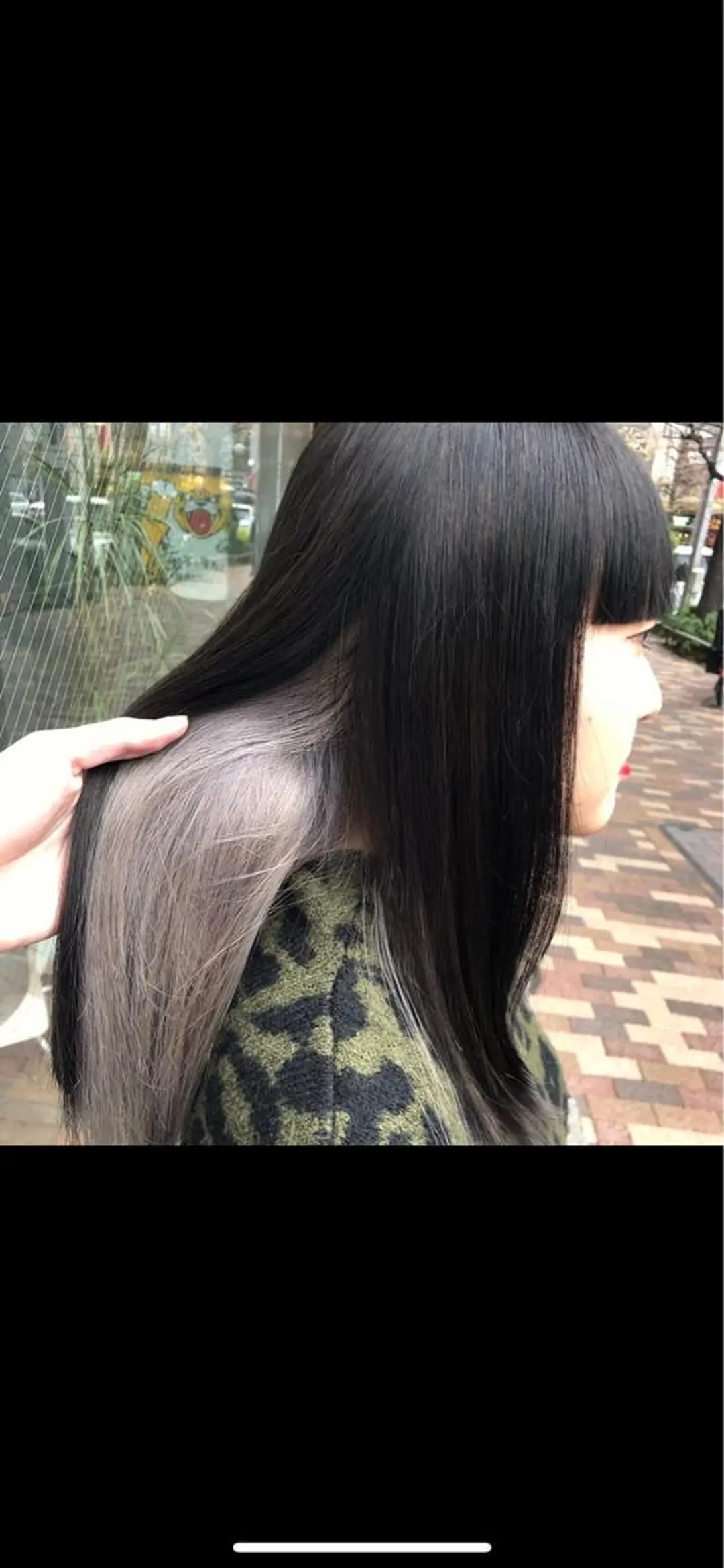 ロング カラー ダークグレー シルバー ホワイトシルバー masa/ボブ特化/ ぷつっとボブのヘアスタイル